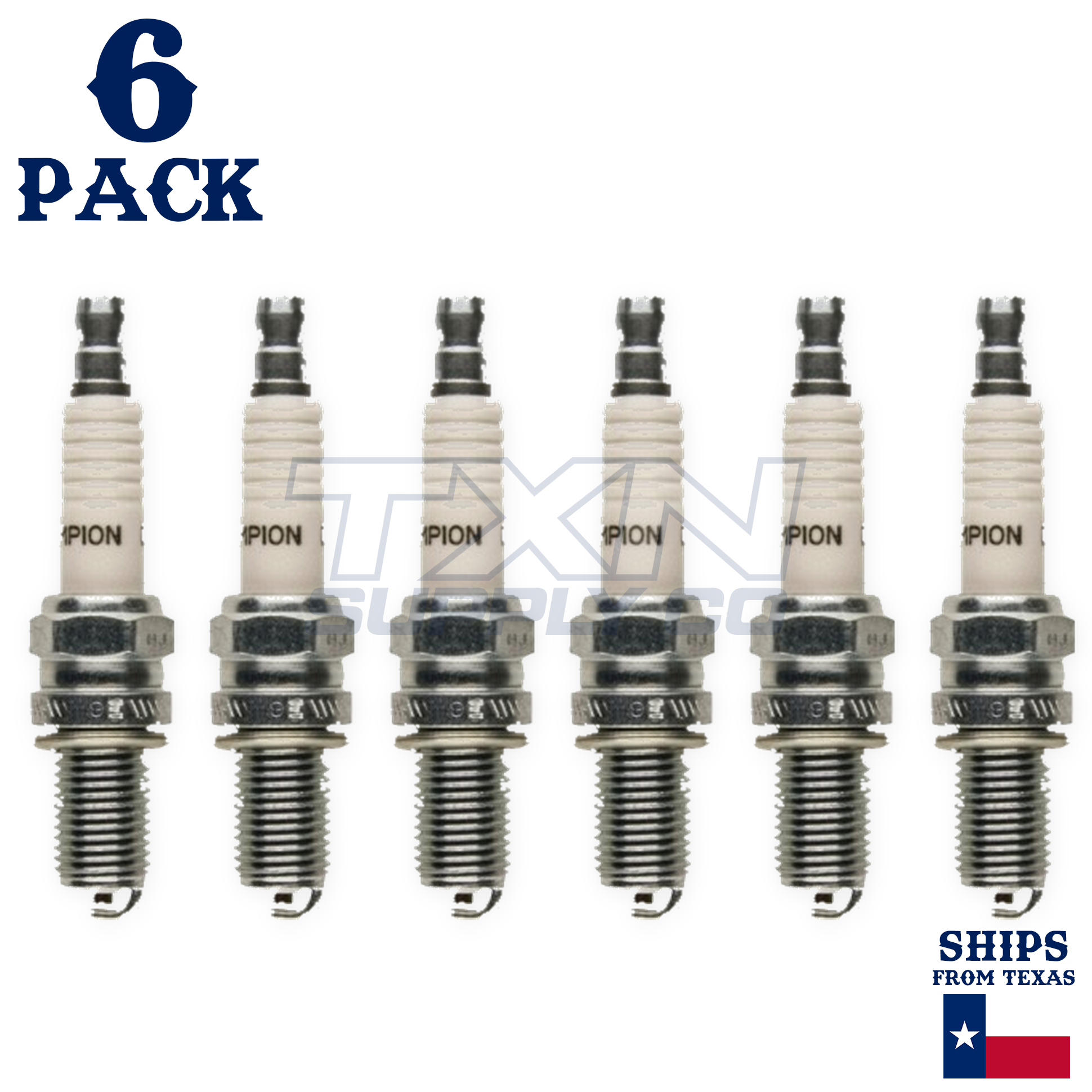 Champion 810 Spark Plugs 6 Pack - Image 1