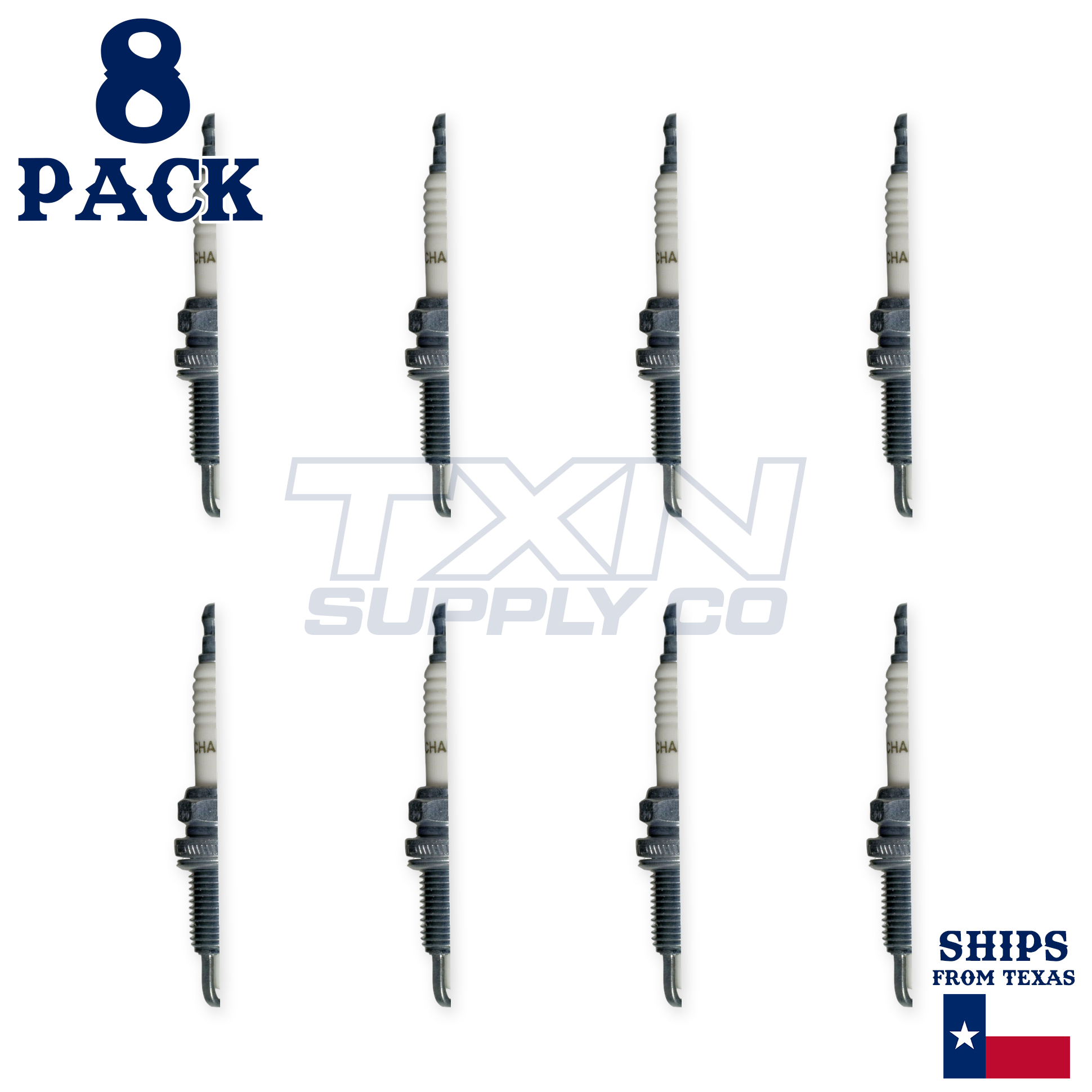 Champion 82 Copper Plus Spark Plugs RFN14LY - 8 Pack - Image 2