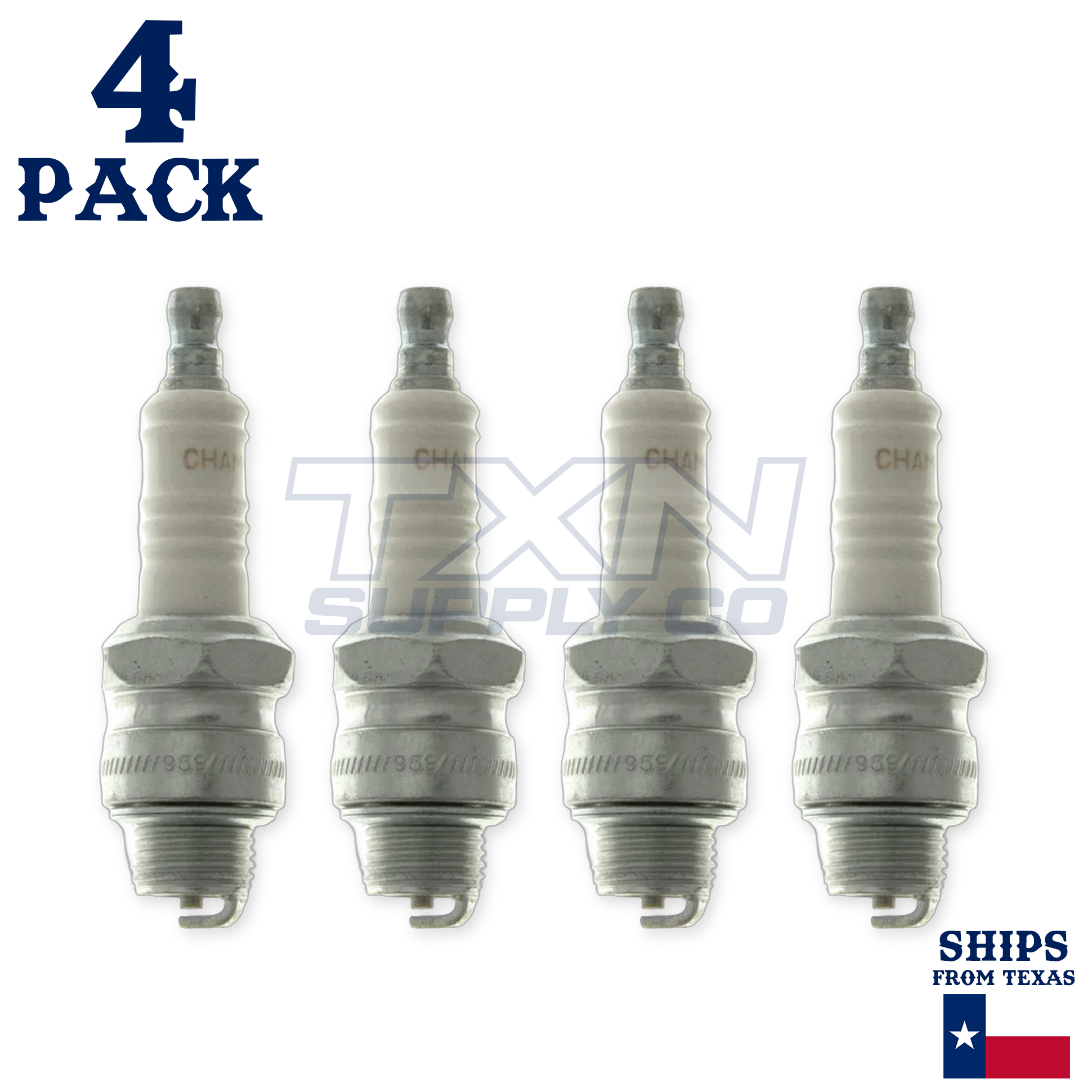 Champion 823 Copper Plus Spark Plug J6C - 4 Pack - Image 2