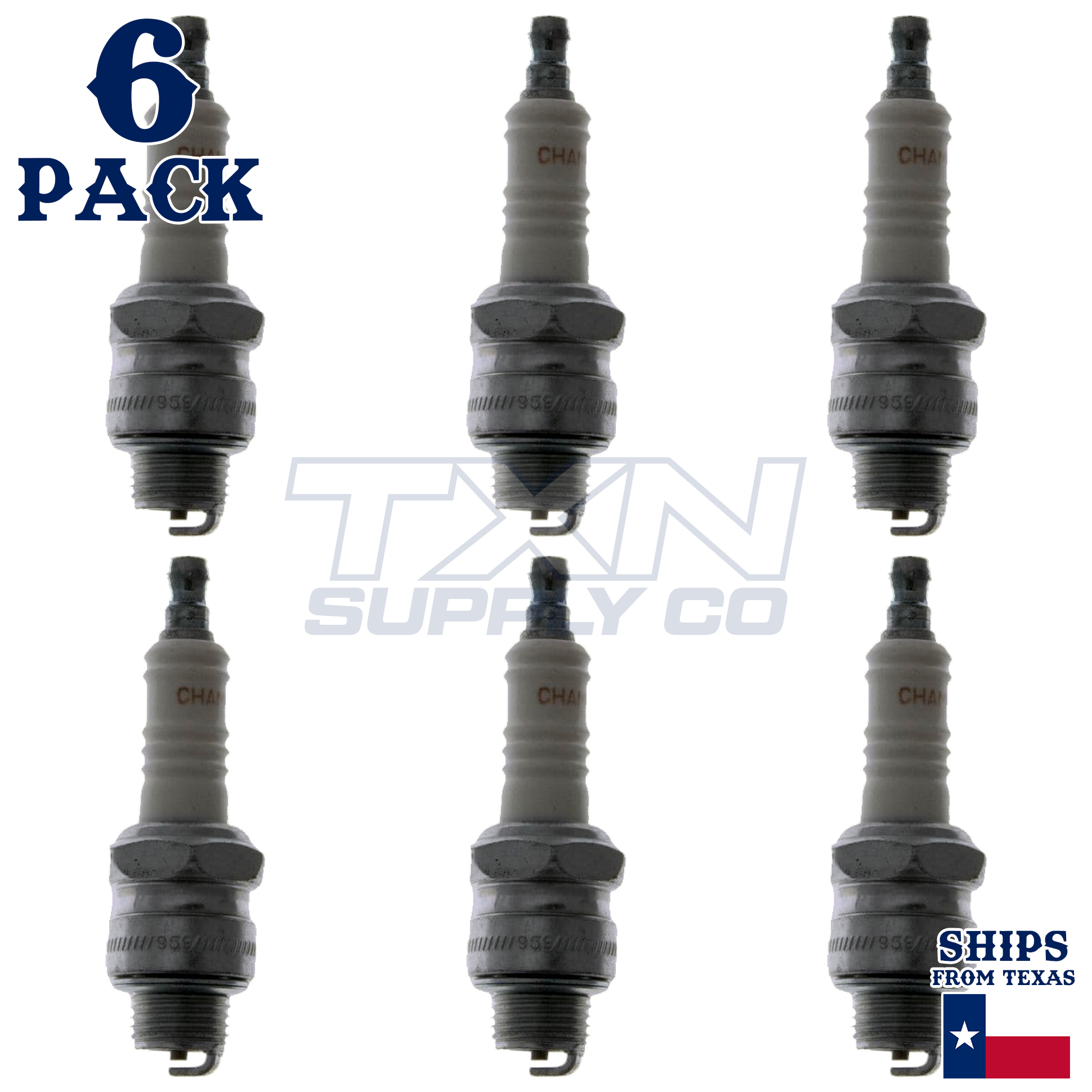 Champion 823 Spark Plugs 6 Pack - Image 1