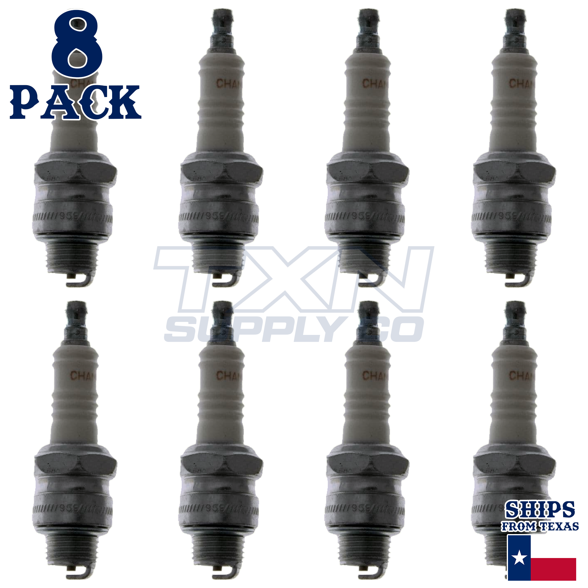 Champion 823 Spark Plugs 8 Pack - Image 1