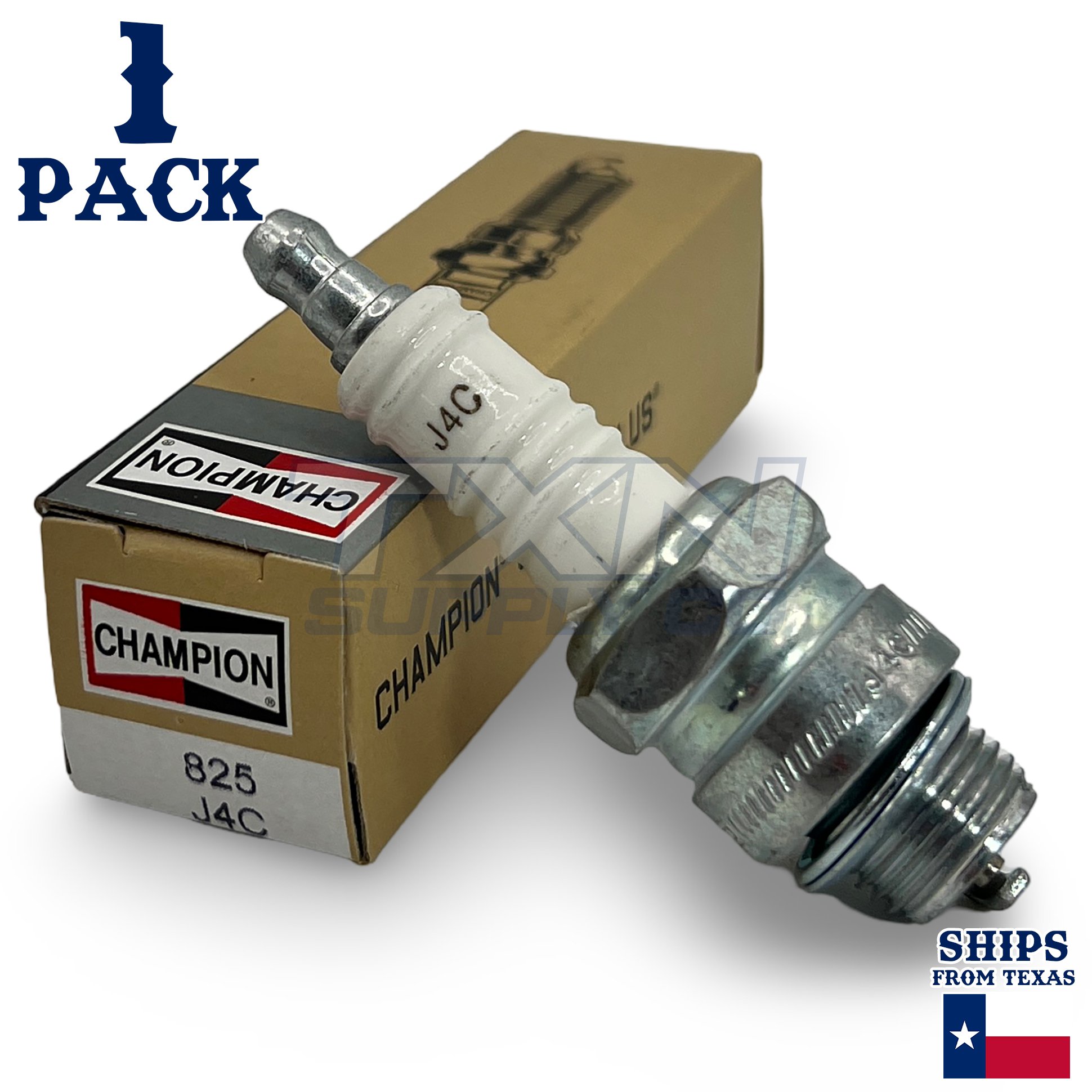 Champion J4C (825) Spark Plug - Image 1