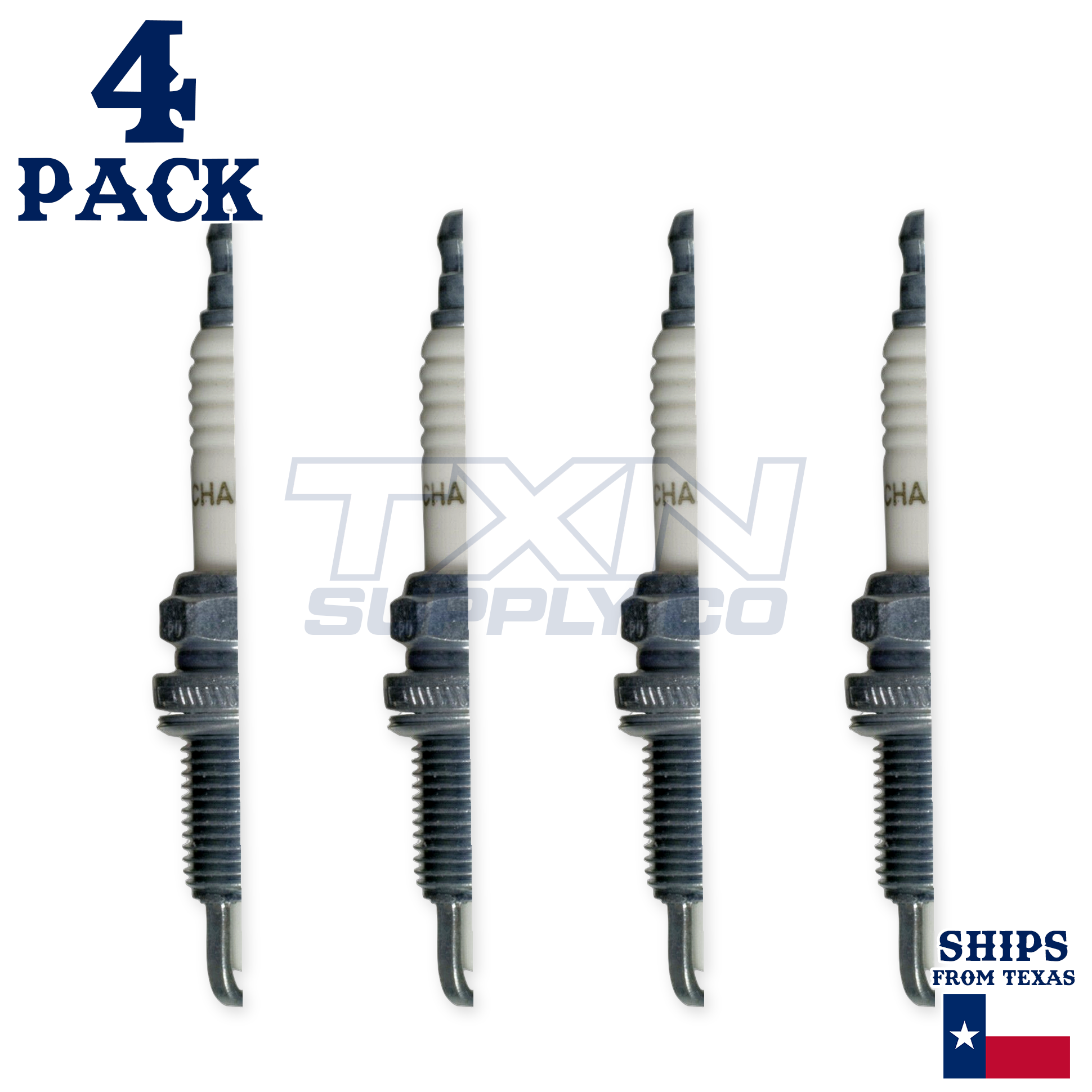 Champion 825 Copper Plus Spark Plug J4C - 4 Pack - Image 2