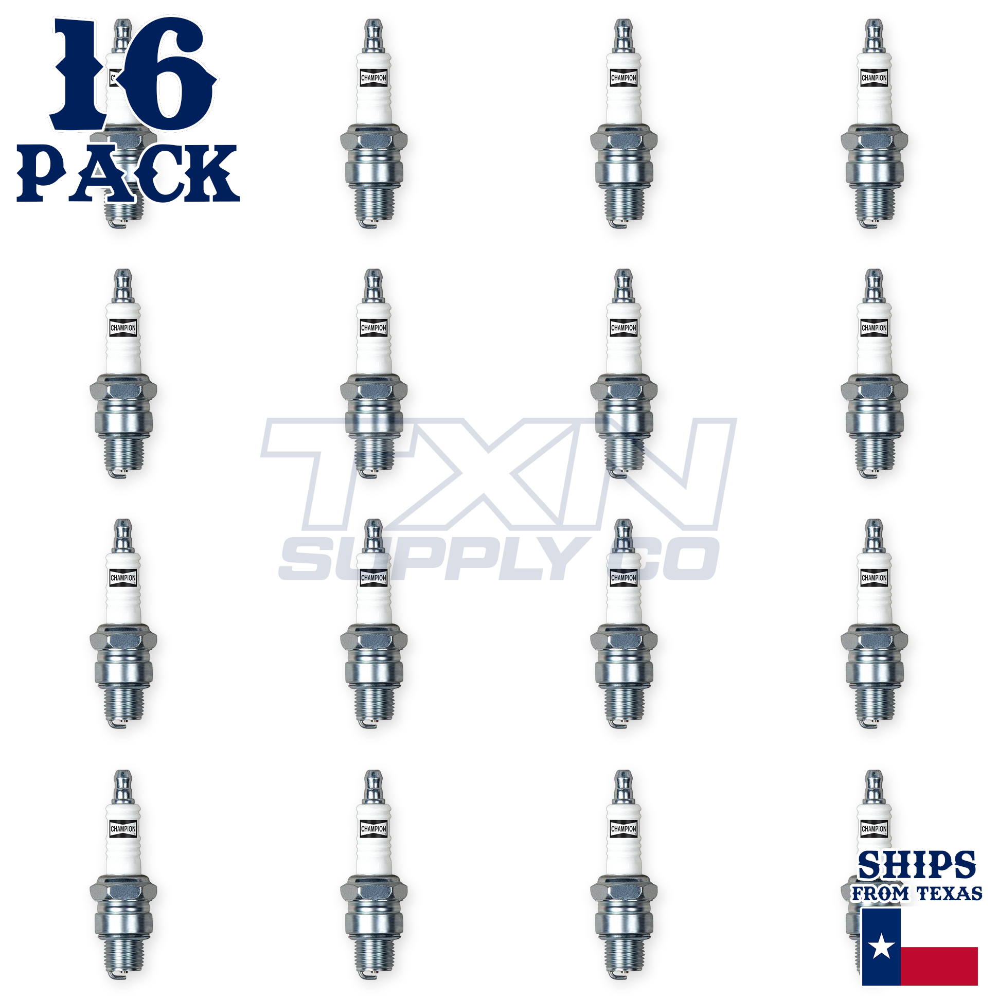Champion 828M Marine Spark Plug QL77JC4 - 16 Pack - Image 2