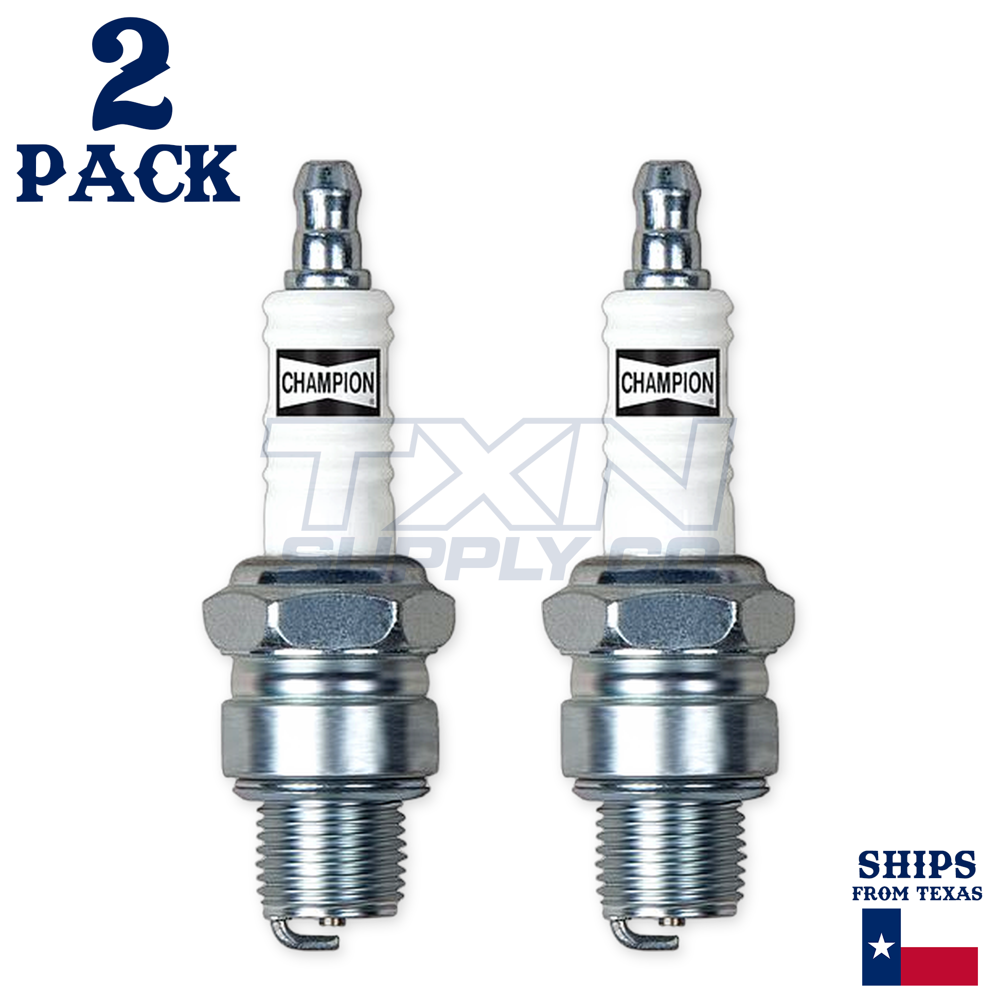 Champion 828M Copper Plus Spark Plug QL77JC4 - 2 Pack - Image 2