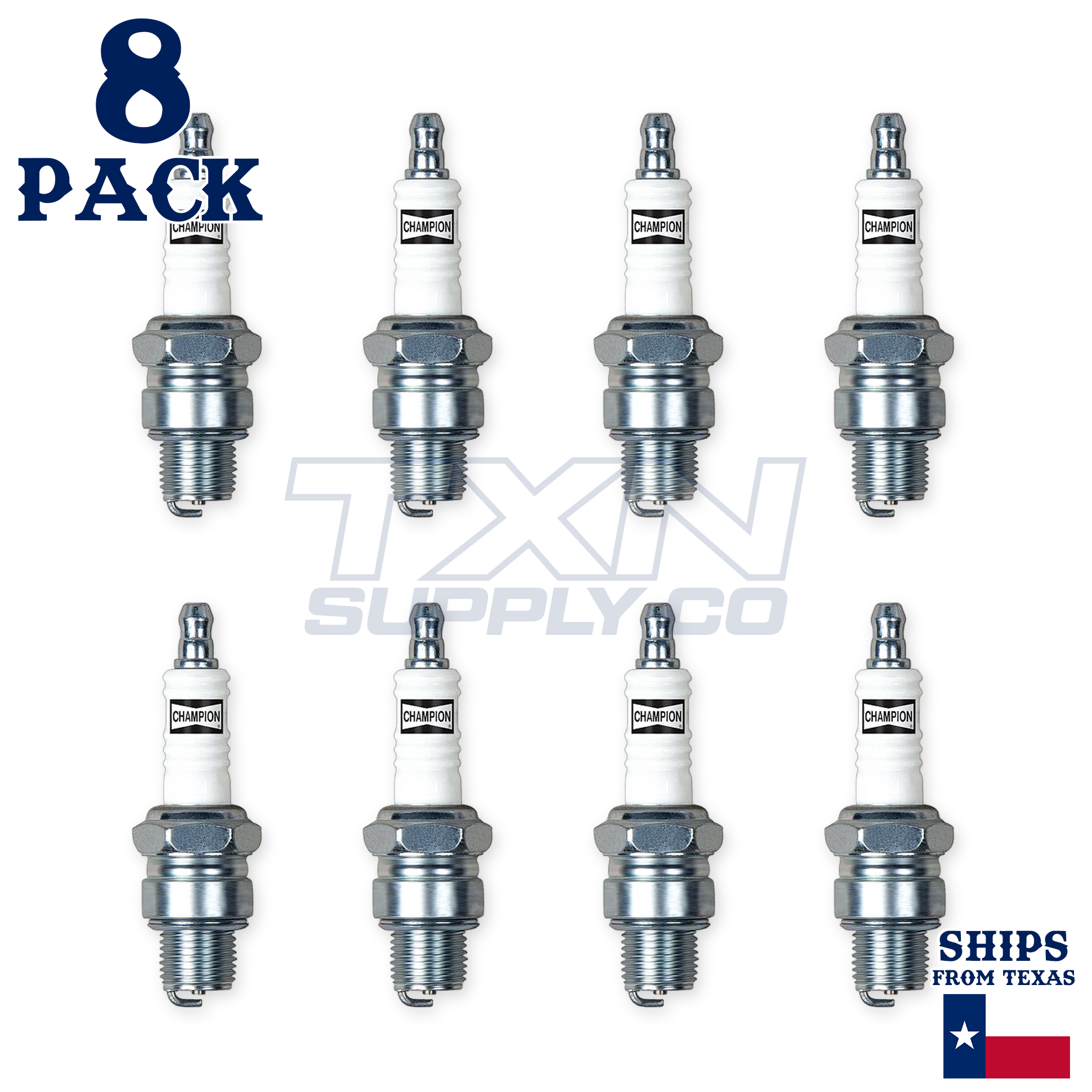 Champion 828M Marine Spark Plug QL77JC4 - 8 Pack - Image 2