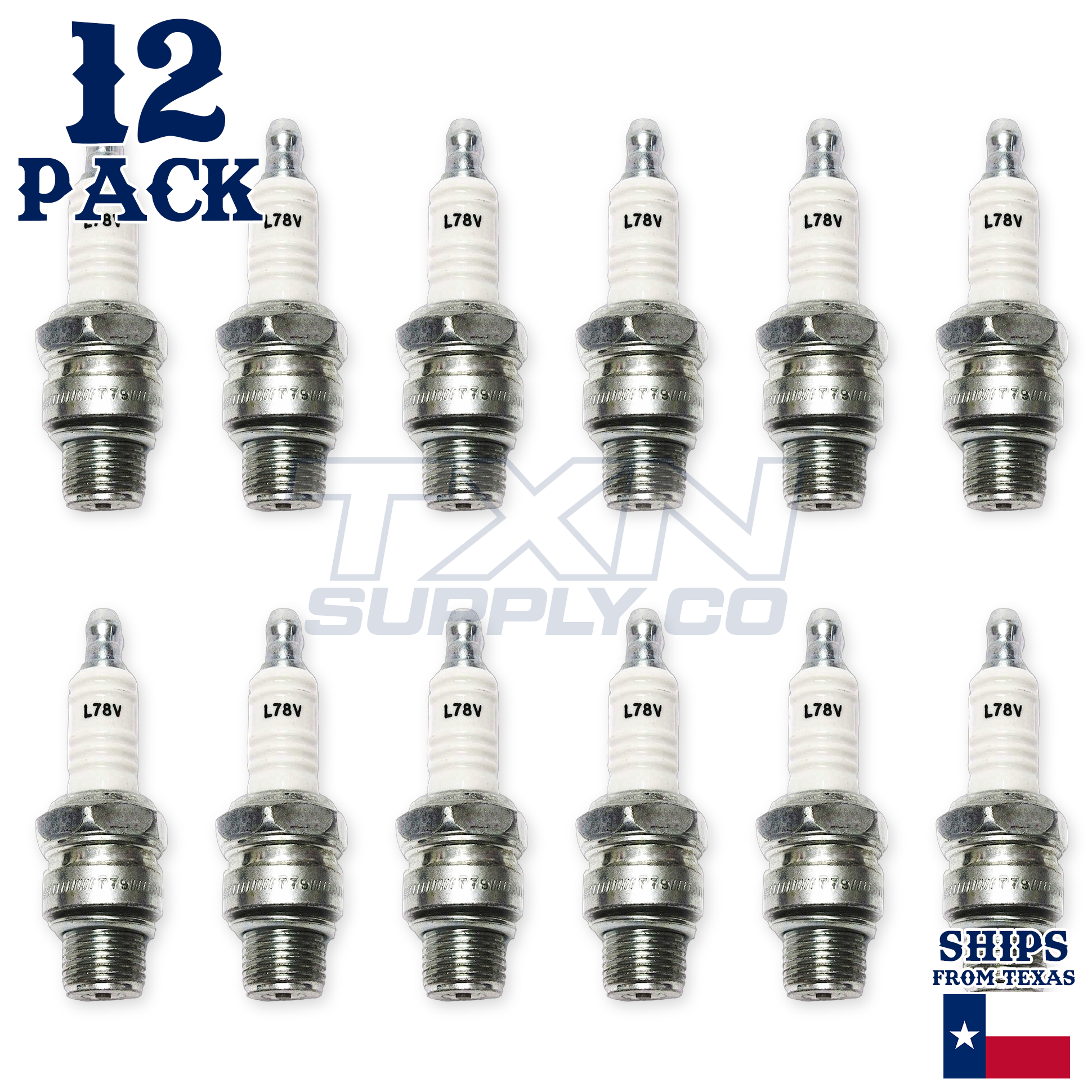 Champion 833M Marine Spark Plug L78V - 12 Pack - Image 2