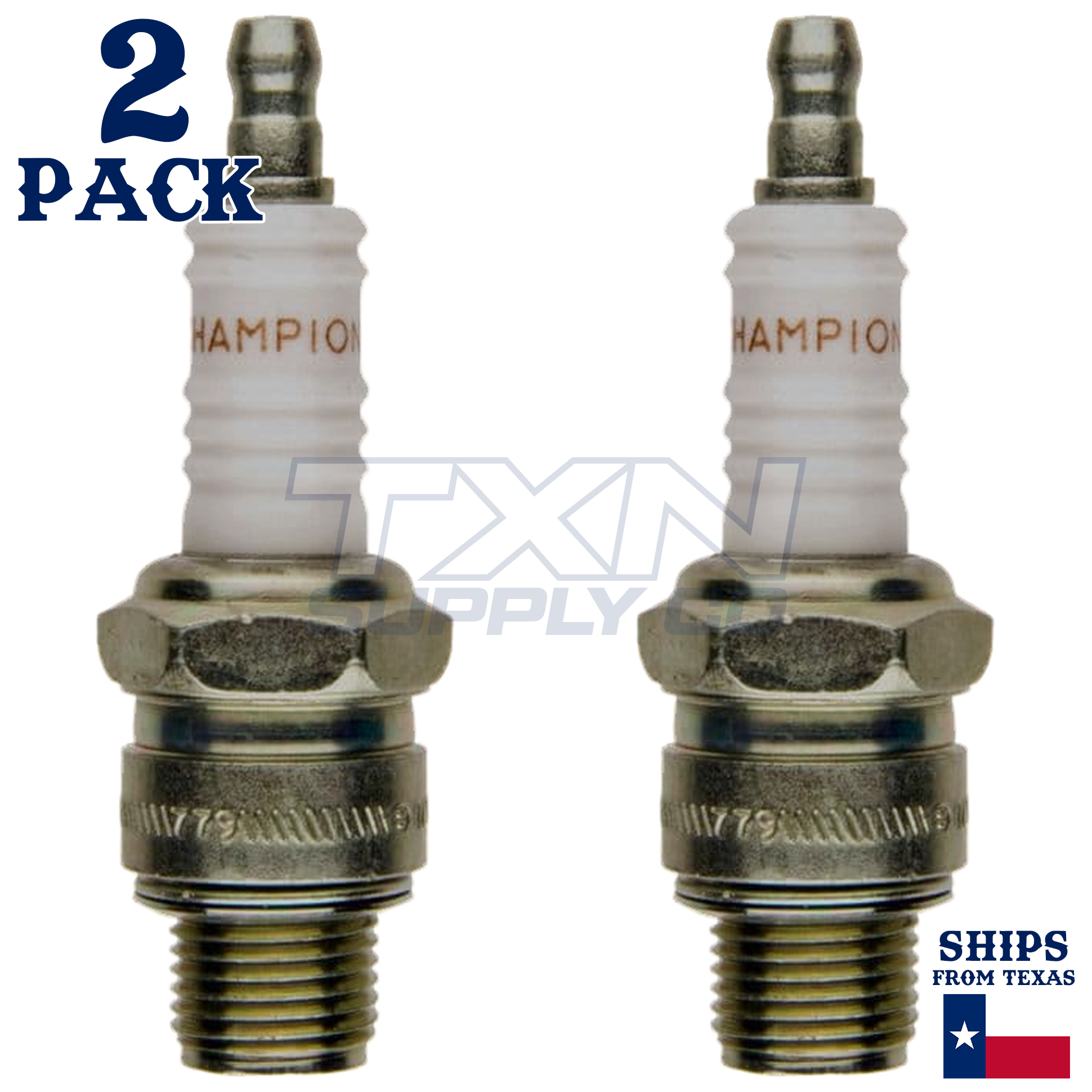 Champion 833M Spark Plugs 2 Pack - Image 1