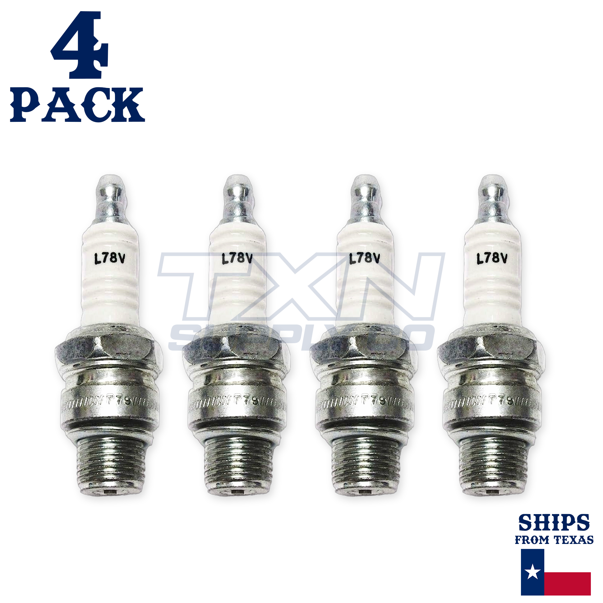 Champion 833M Marine Spark Plug L78V - 4 Pack - Image 2