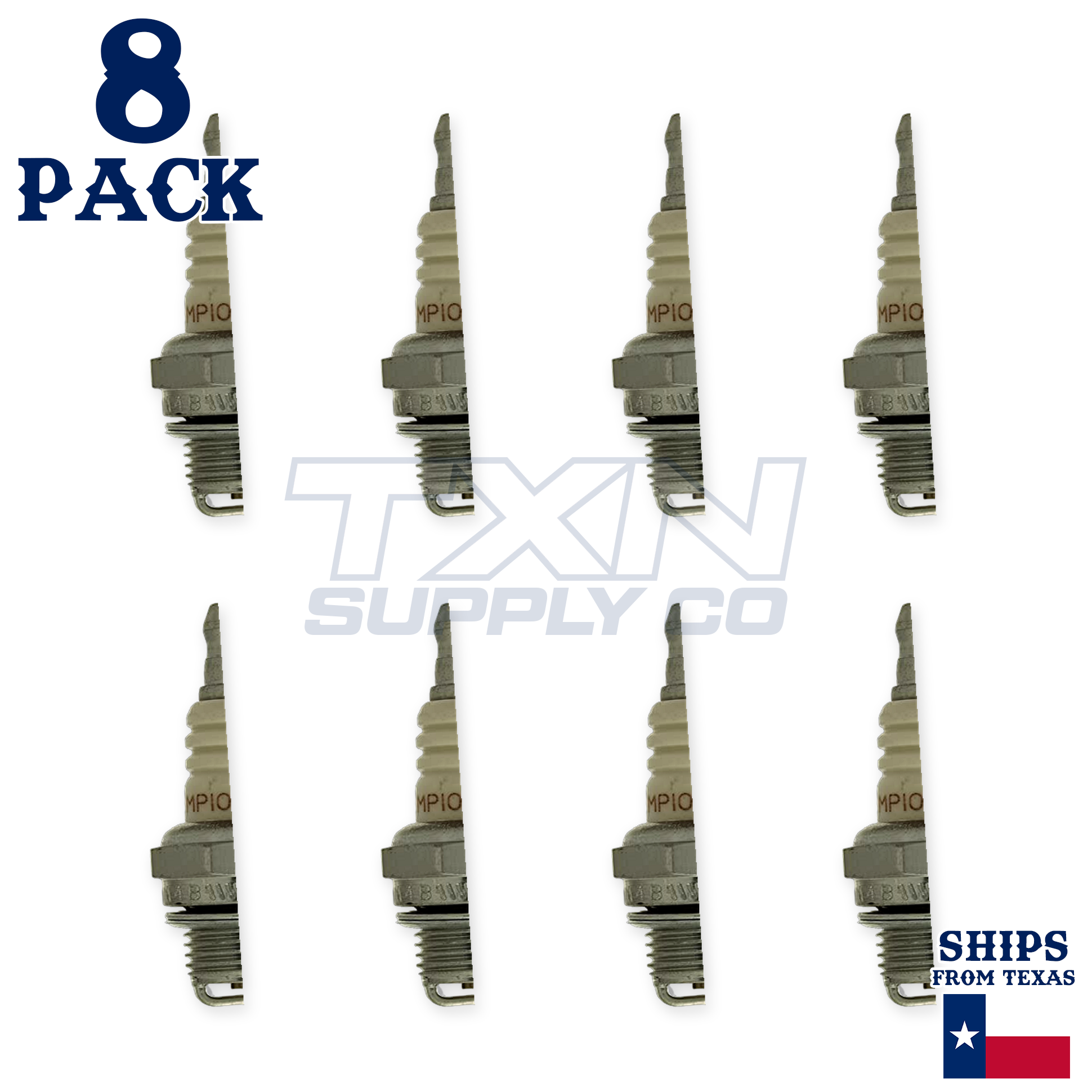 Champion 840 Copper Plus Spark Plug RCJ8 - 8 Pack - Image 2