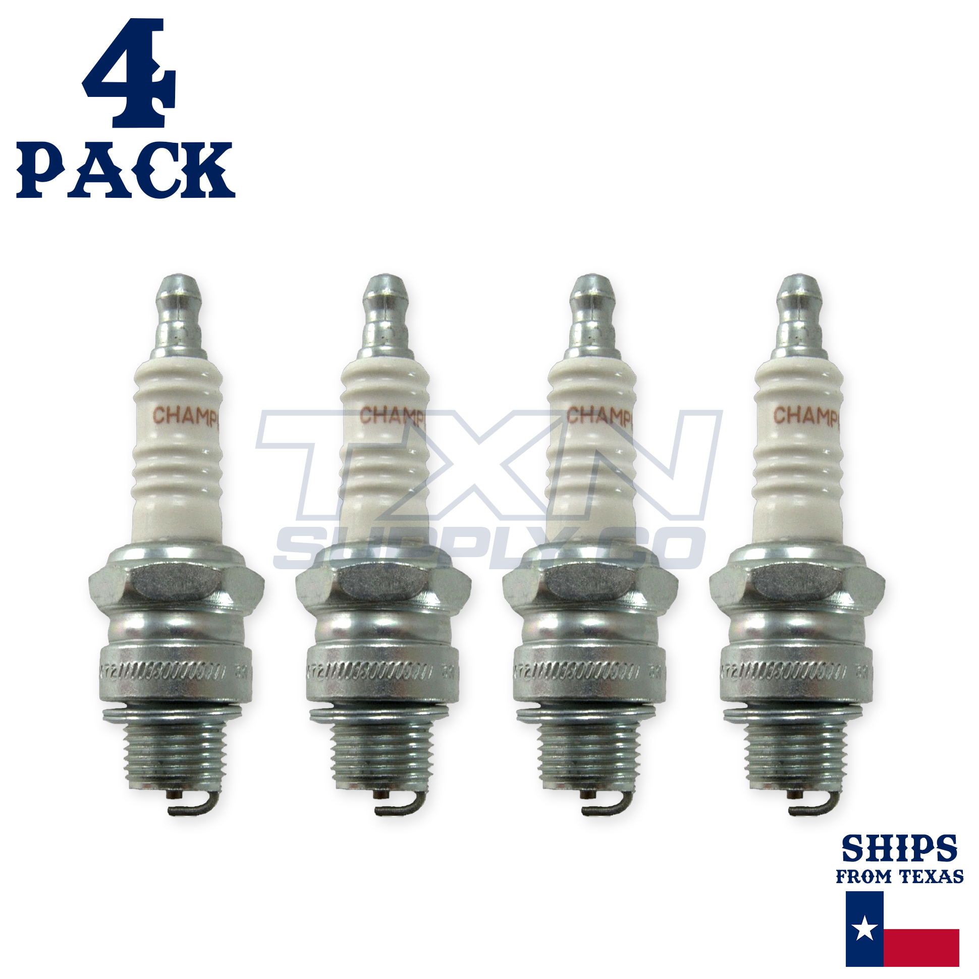 Champion 844 Copper Plus Spark Plug H10C - 4 Pack - Image 2