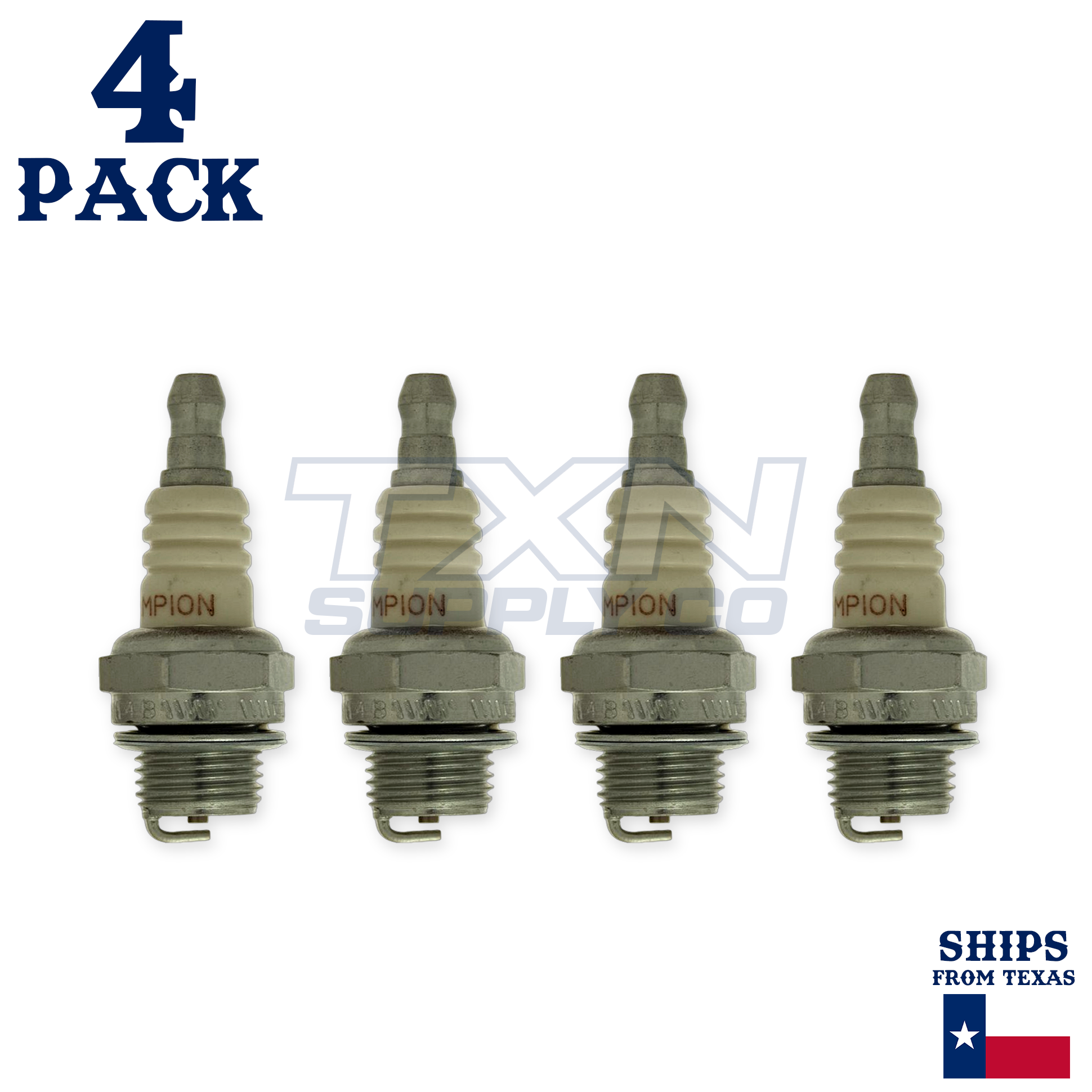 Champion 849 CJ6 Copper Plus Spark Plug - 4 Pack - Image 2