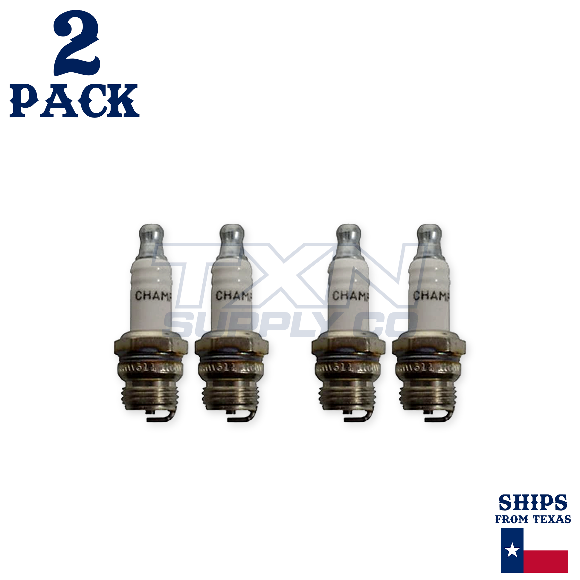 Champion 850 Copper Plus Spark Plug DJ7J - 2 Pack - Image 2