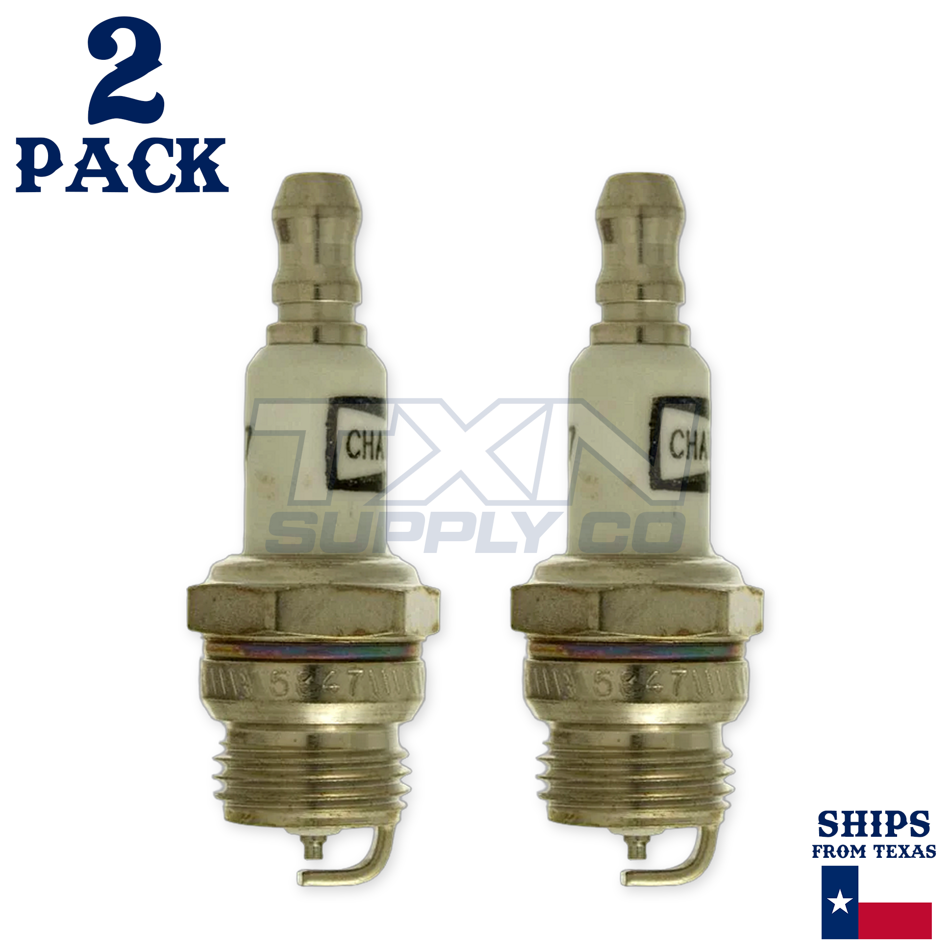 Champion 851 Copper Plus Spark Plug DJ6J - 2 Pack - Image 2