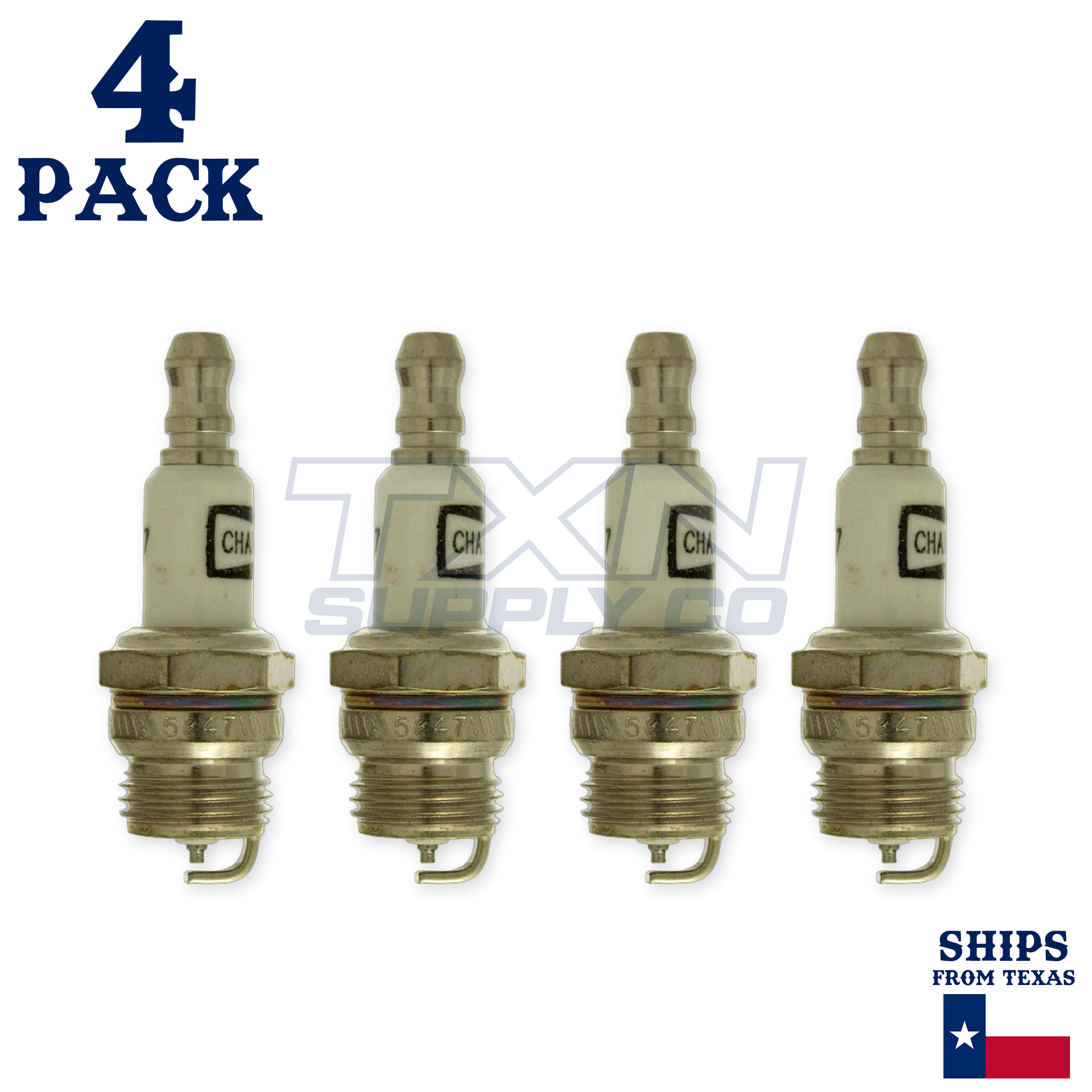 Champion 851 Copper Plus Spark Plug DJ6J - 4 Pack - Image 2