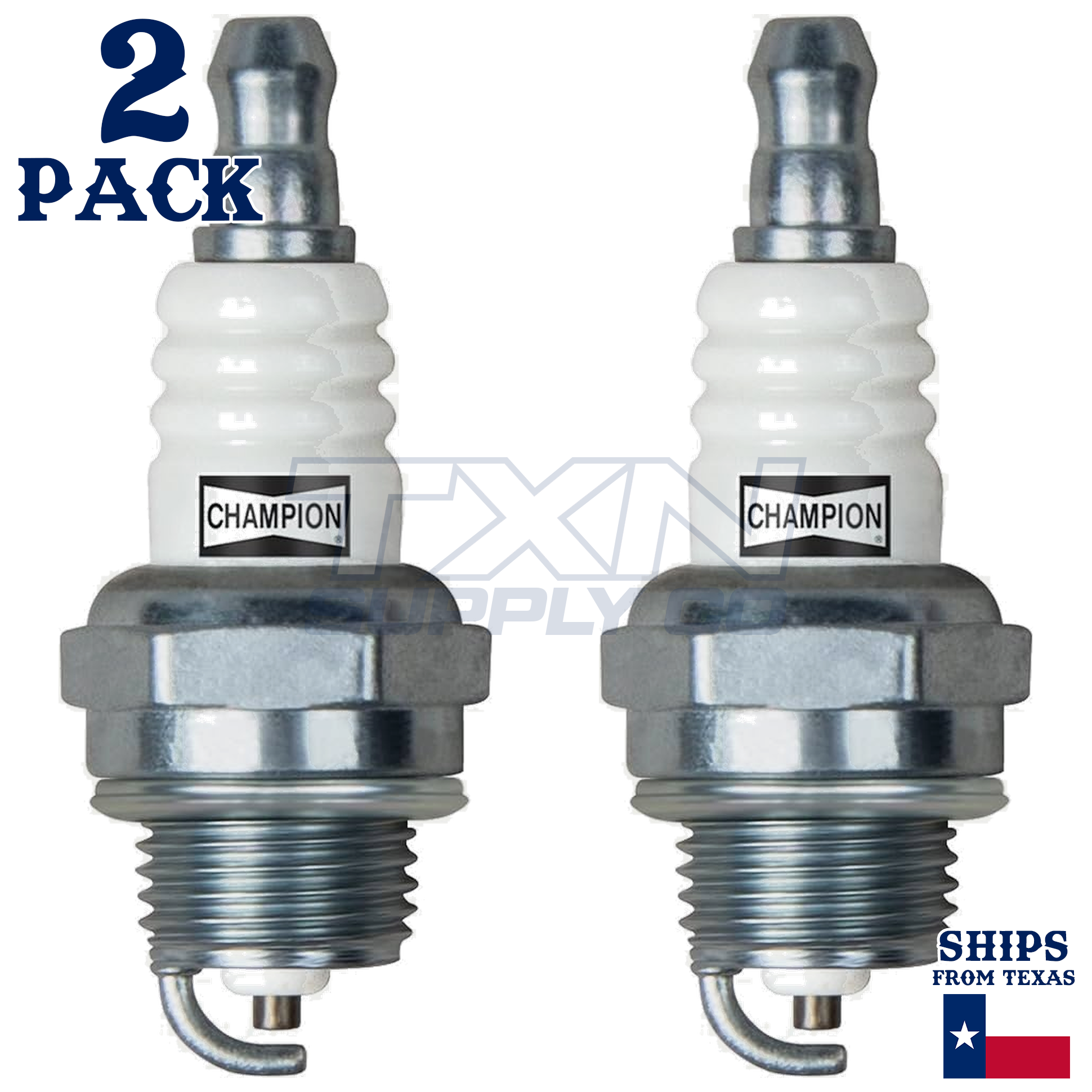 2 Pack Champion Spark Plug - For MS461 Stihl Chainsaw - Image 2