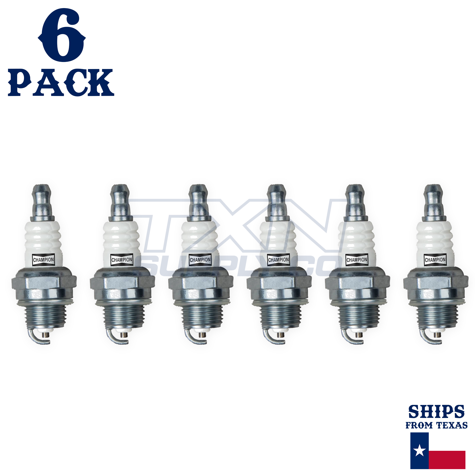 Champion 852 Spark Plugs 6 Pack - Image 1