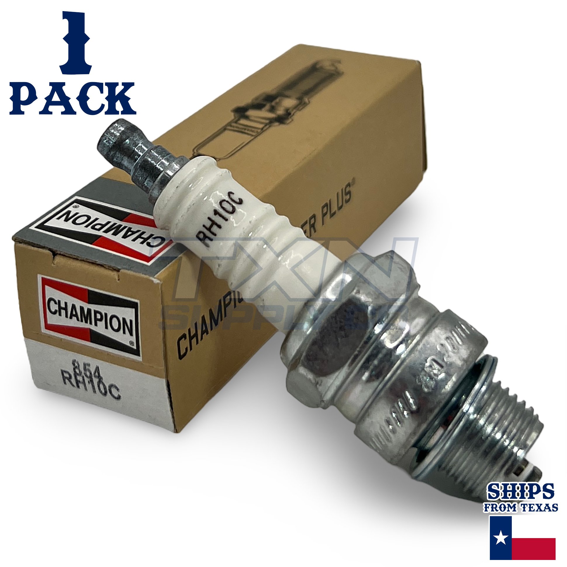Champion Copper Plus Small Engine 854 Spark Plug (Carton of 1) - RH10C - Image 1