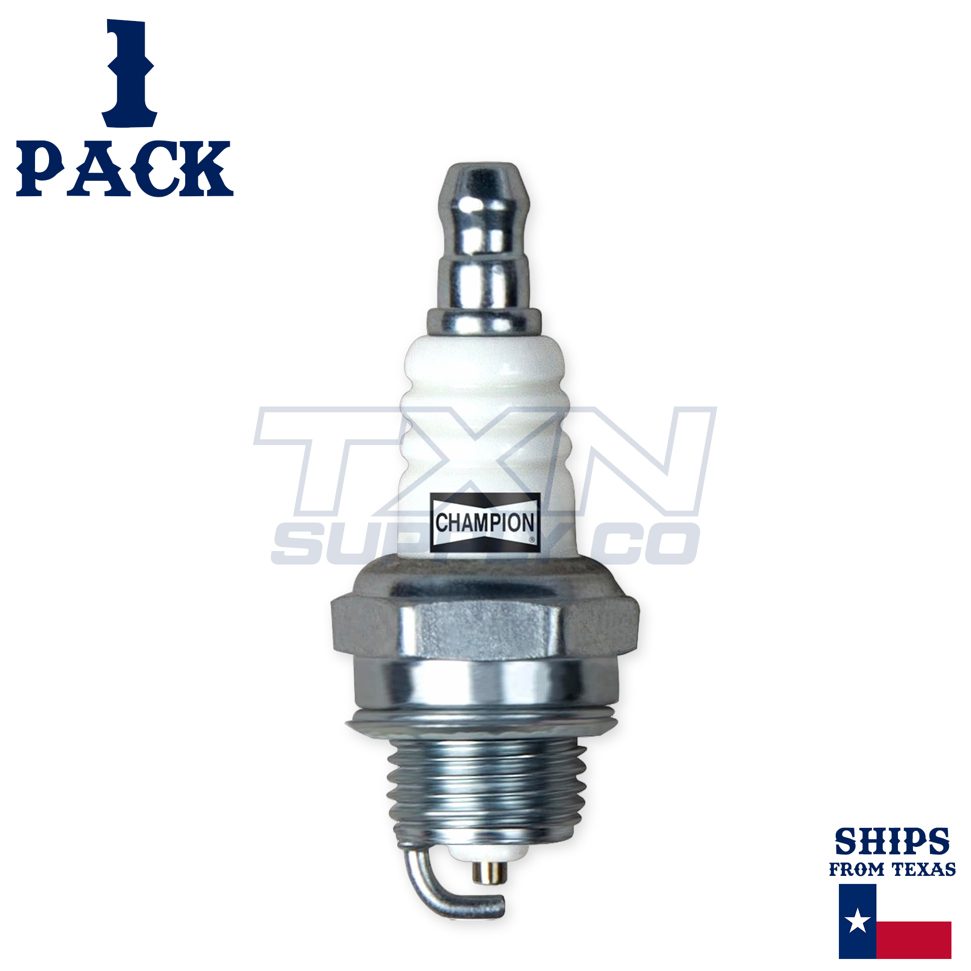 Champion 858 Copper Plus Spark Plug CJ6Y - 1 Pack - Image 2
