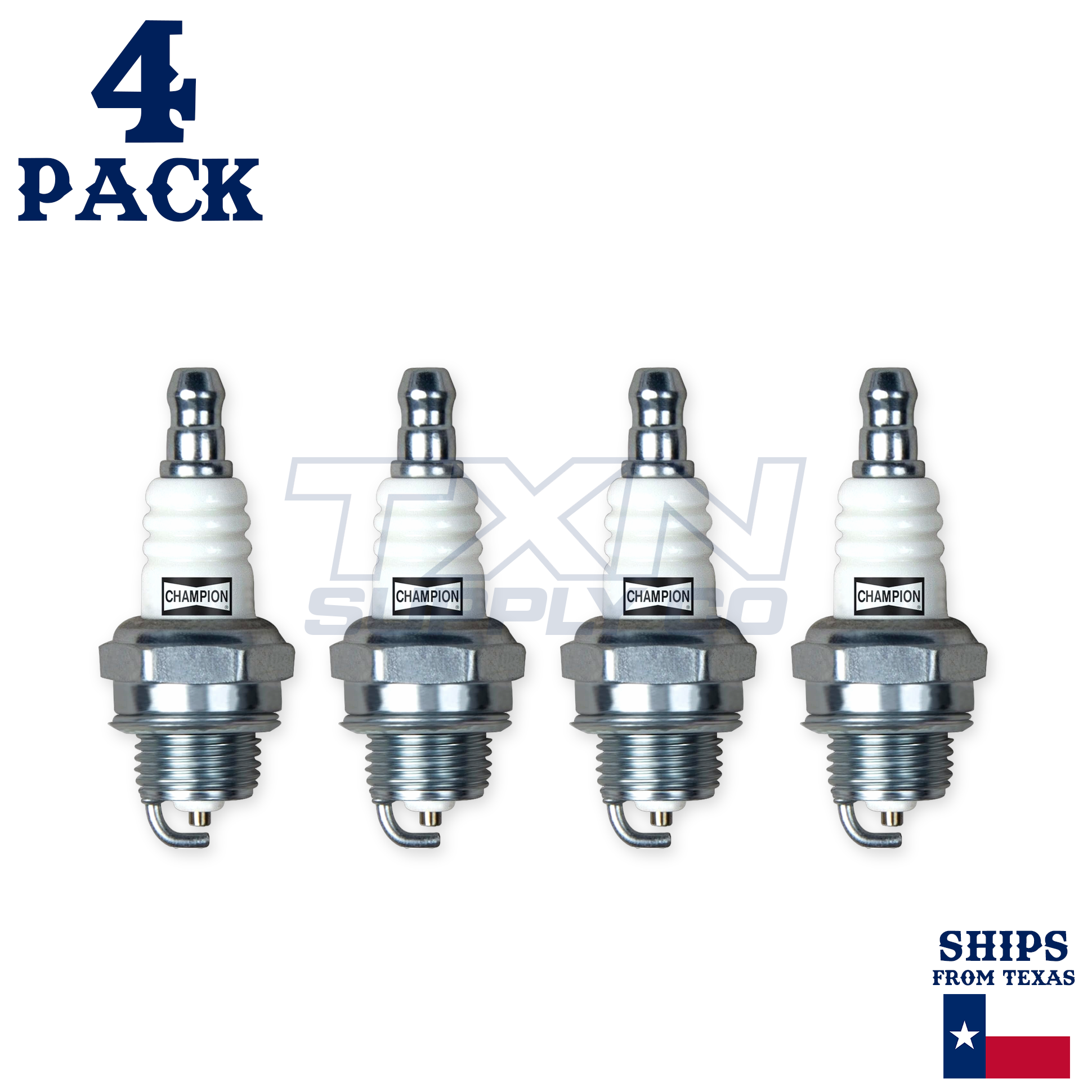 Champion 858 Spark Plugs 4 Pack - Image 2