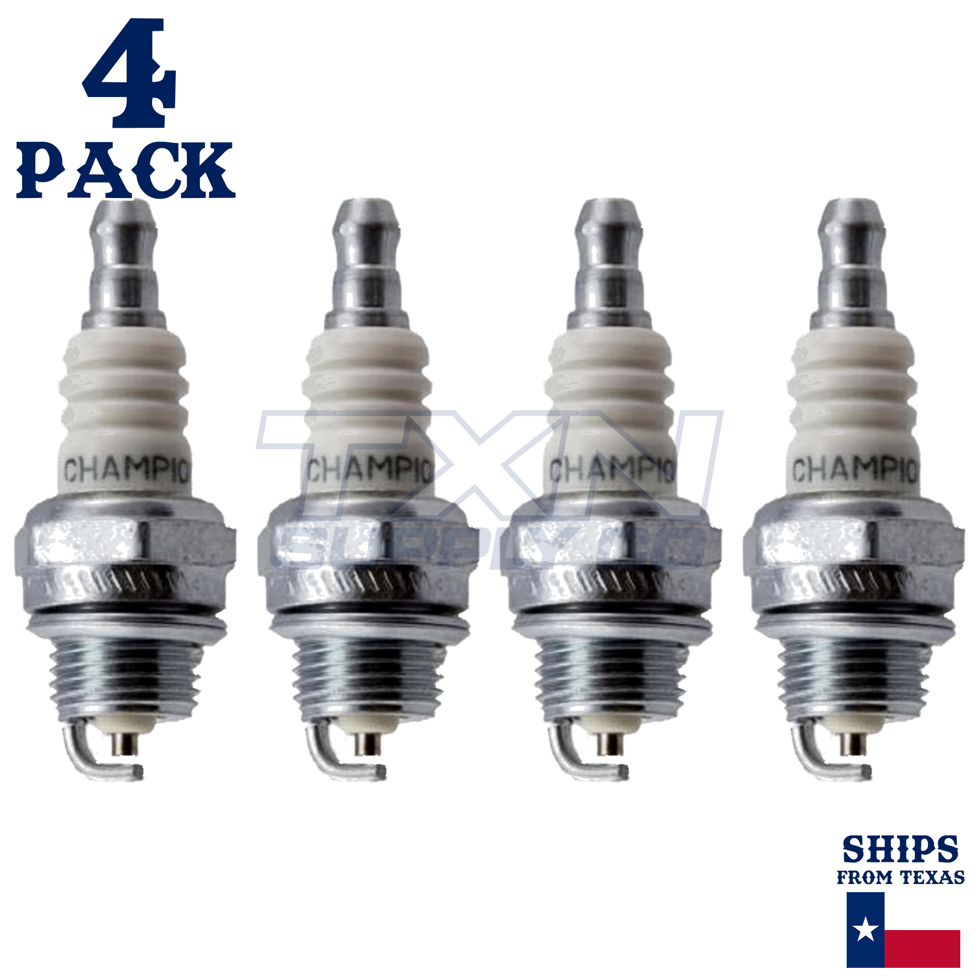 Champion 859 Copper Plus Spark Plug RCJ7Y - 4 Pack - Image 2