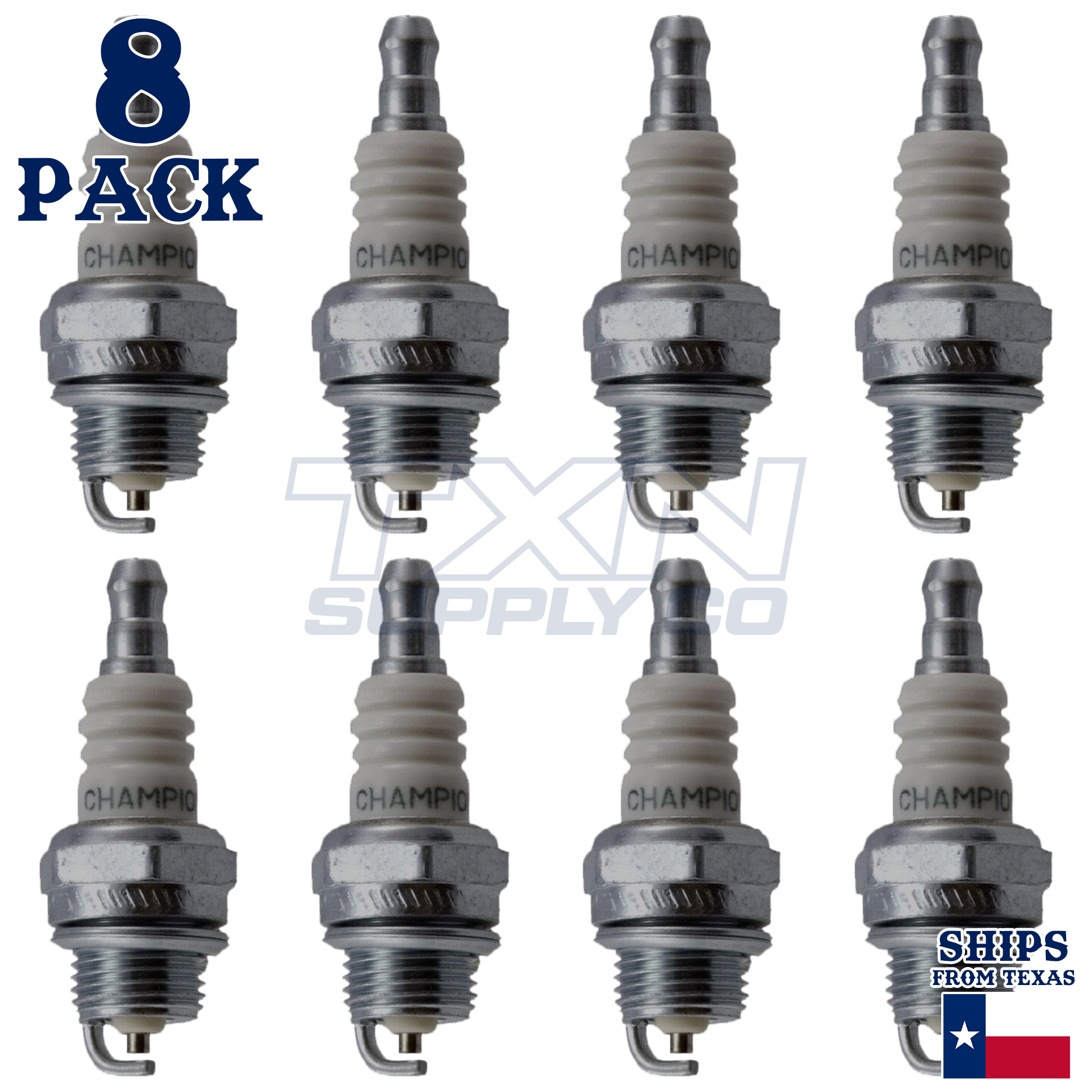 Champion 859 Spark Plugs 8 Pack