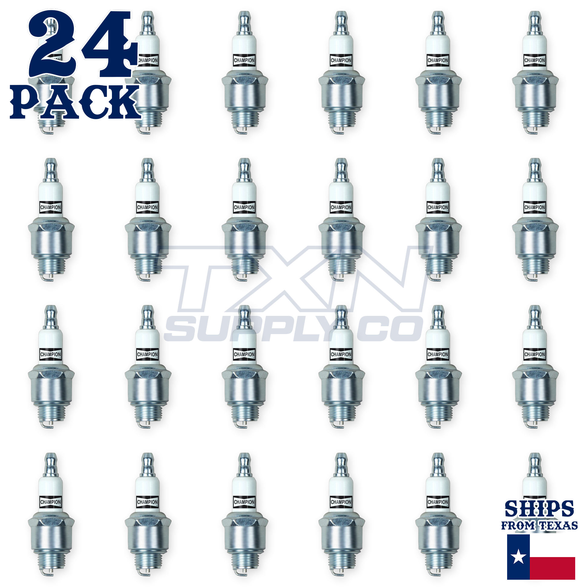 Champion 861 861S Copper Plus Spark Plug J19LM Shop Pack - 24 Pack - Image 2