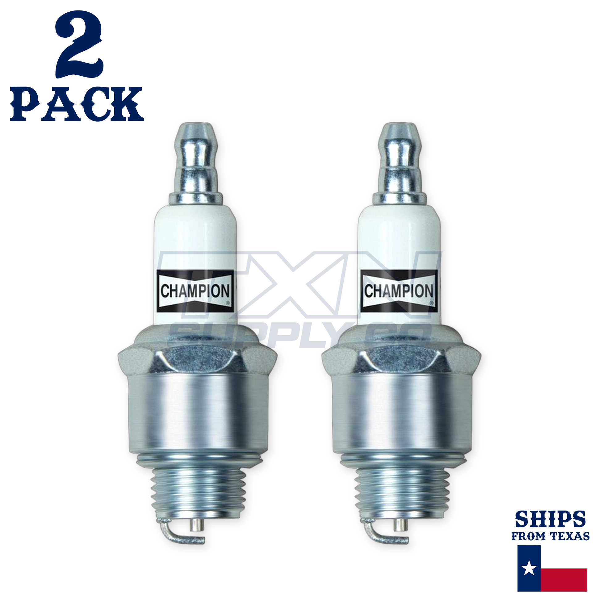 2 Pack Champion Spark Plug - For Toro 824XL Snow Blower - Image 2