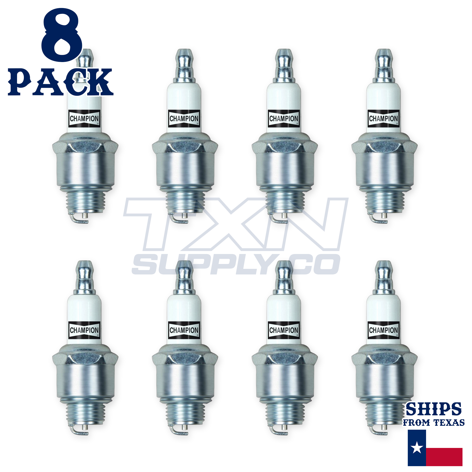 Champion 861 Copper Plus Spark Plug J19LM - 8 Pack - Image 2