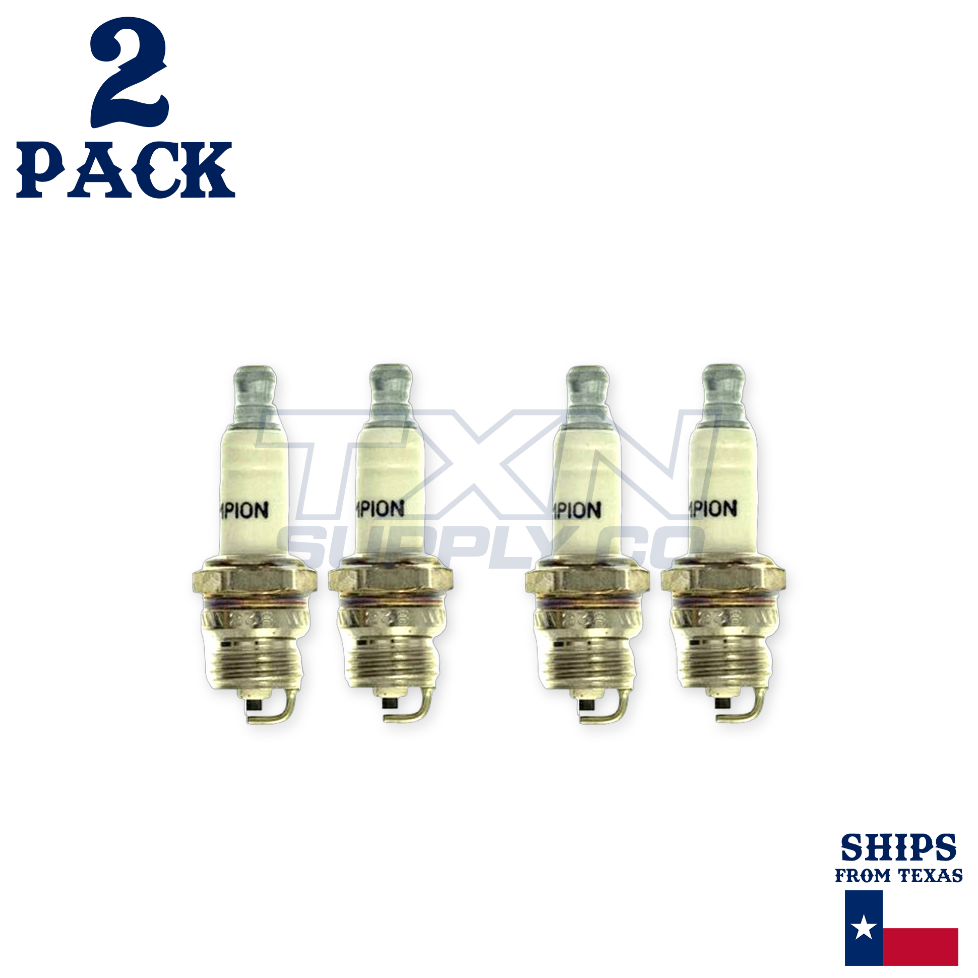 Champion 872 Copper Plus Spark Plug RDJ7Y - 2 Pack - Image 2