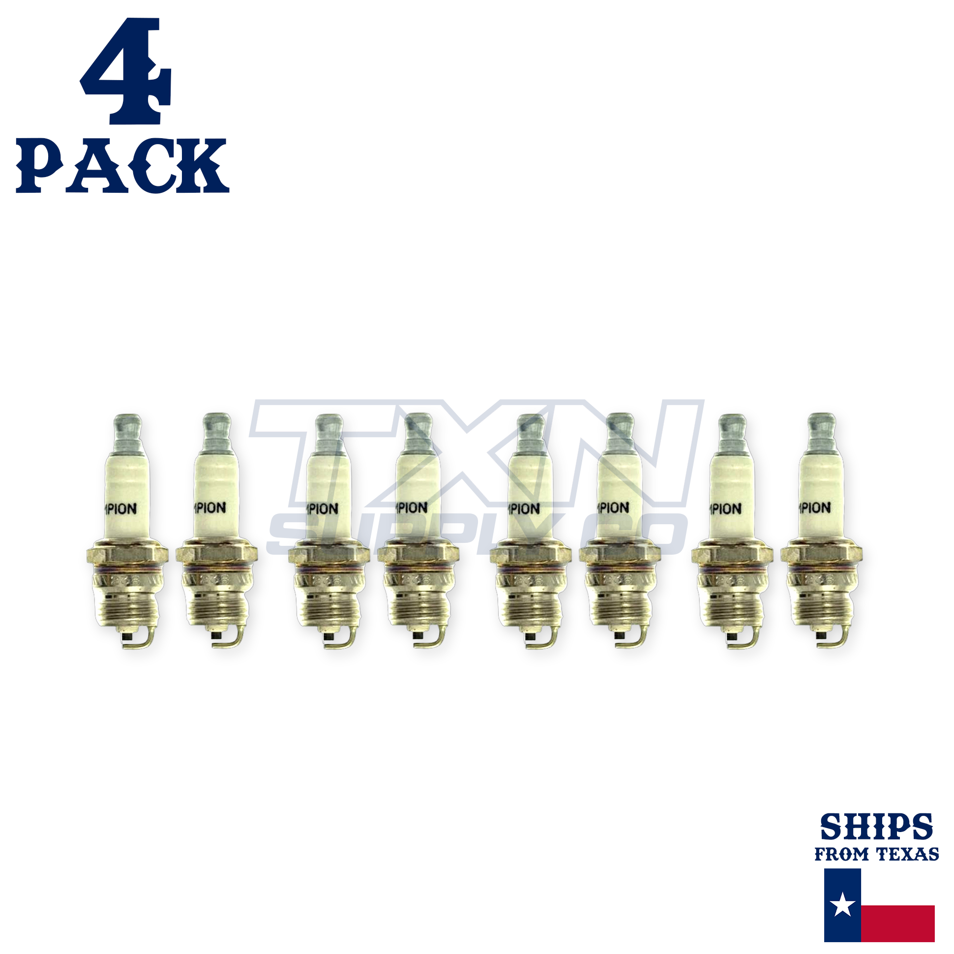 Champion 872 Copper Plus Spark Plug RDJ7Y - 4 Pack - Image 2