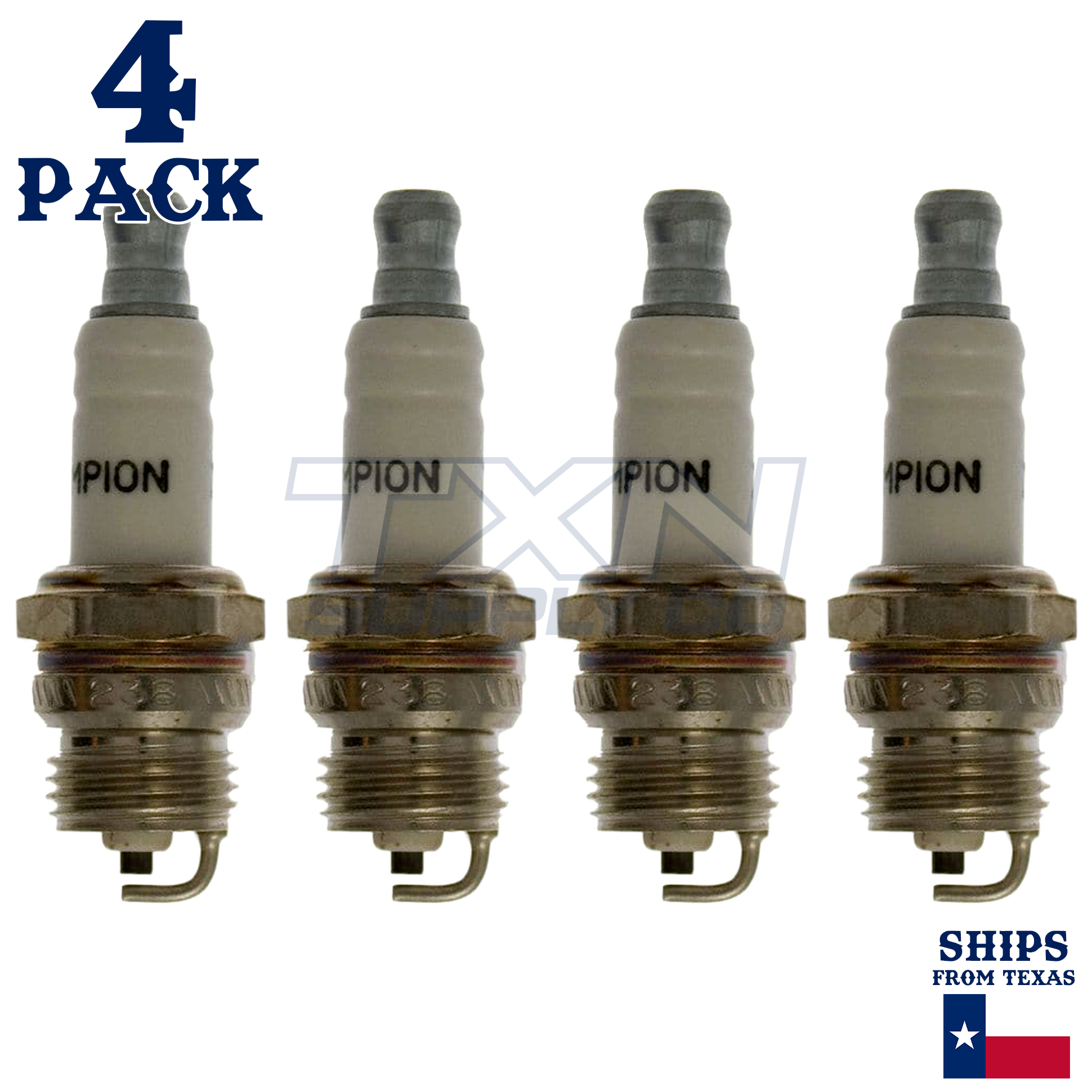 Champion 872 Spark Plugs 4 Pack - Image 1