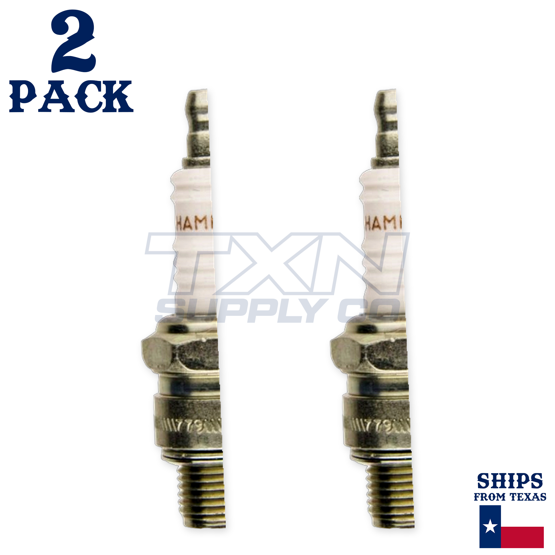 Champion 876M Copper Plus Spark Plug QL16V Marine - 2 Pack - Image 2