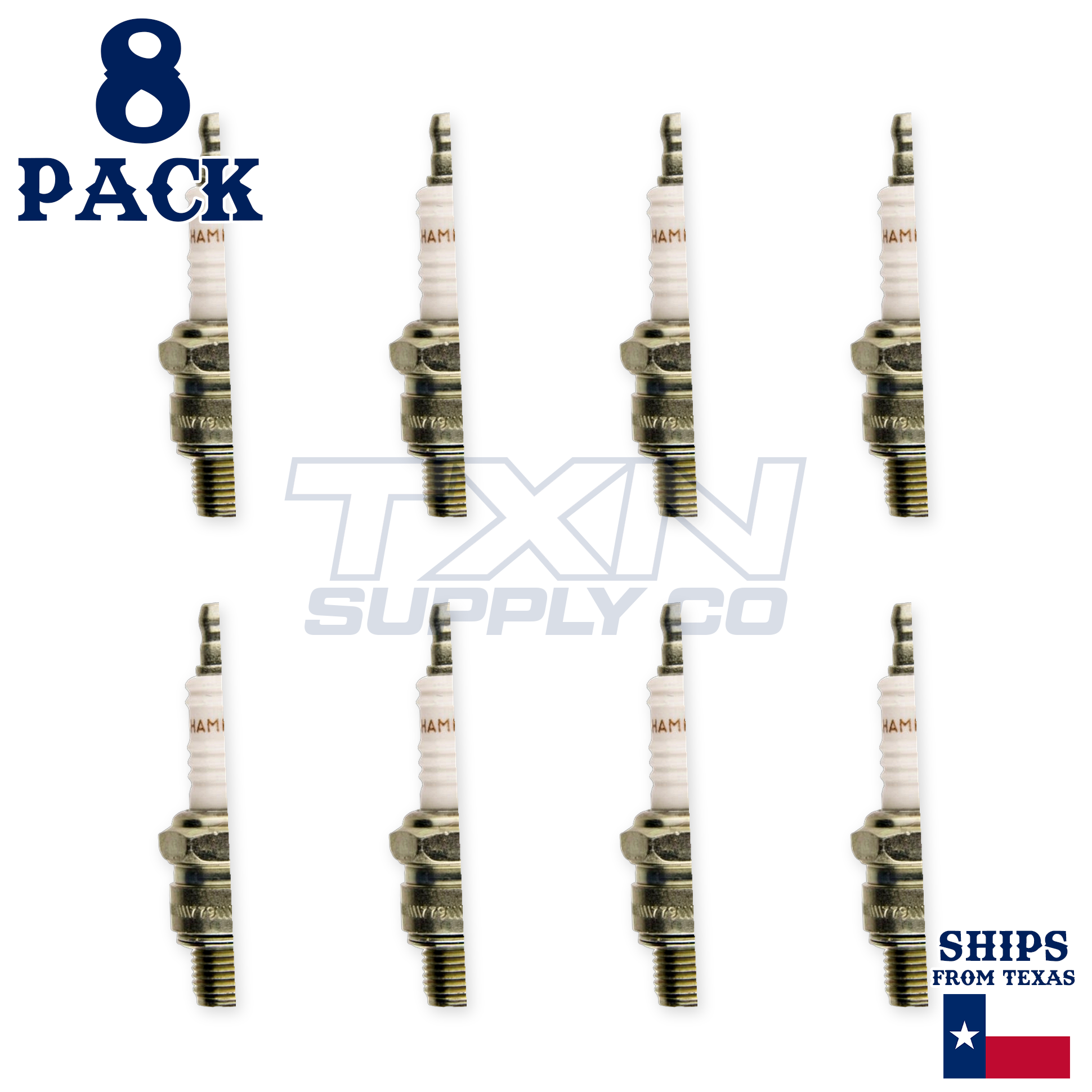 Champion 876M Copper Plus Spark Plugs QL16V Marine - 8 Pack - Image 2