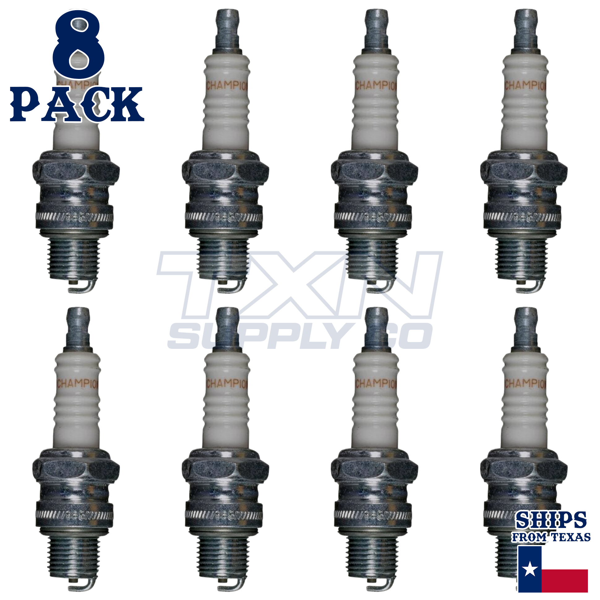 Champion 883 Spark Plugs 8 Pack - Image 1