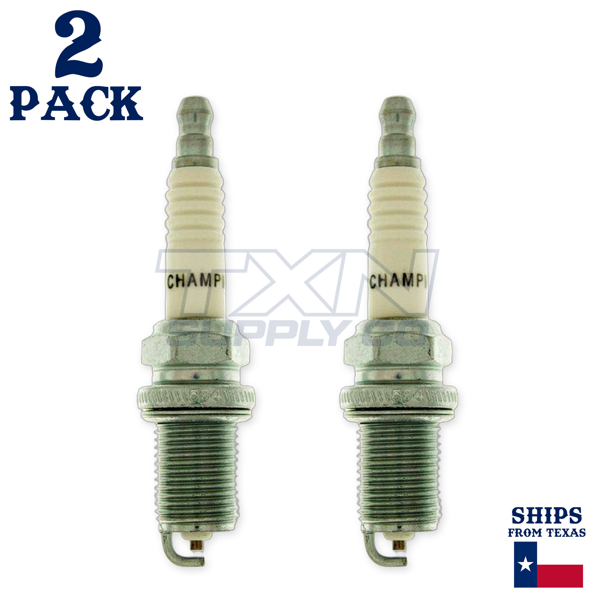 Champion 89 Copper Plus Spark Plug RC12YC5 - 2 Pack - Image 2