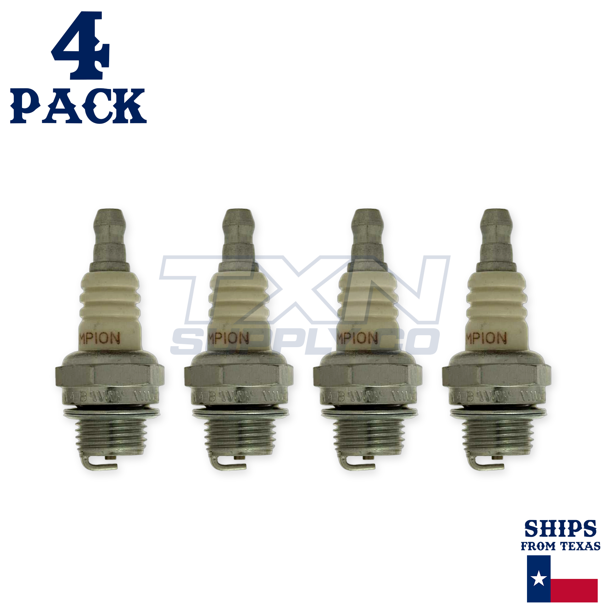 Champion 893 Copper Plus Spark Plug RCJ4 - 4 Pack - Image 2
