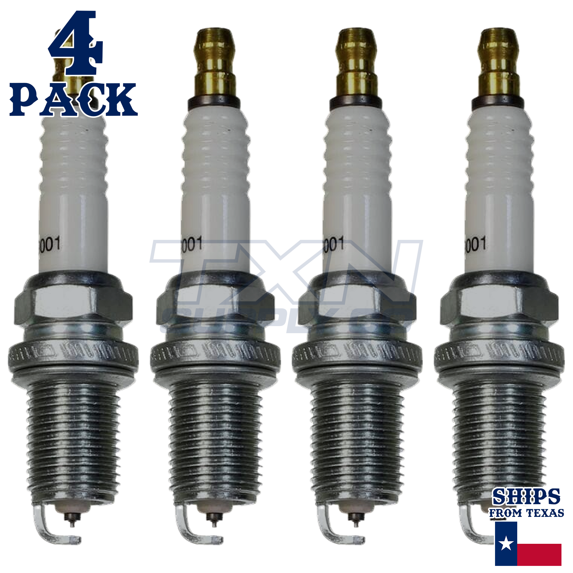 Champion 9001 Spark Plugs 4 Pack
