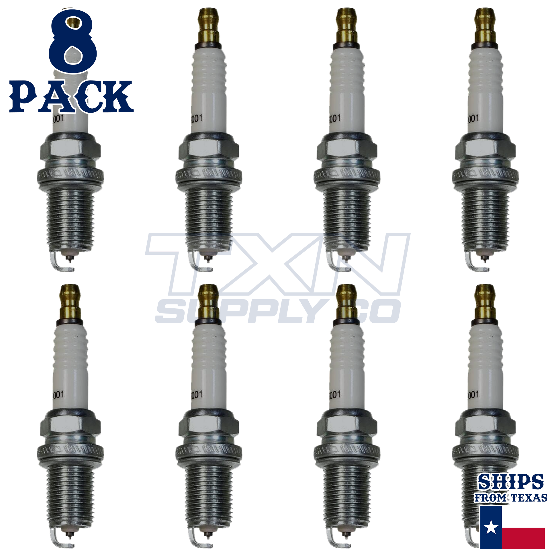 Champion 9001 Spark Plugs 8 Pack