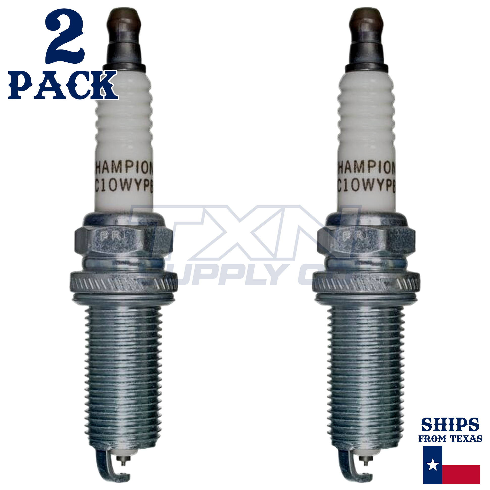 Champion 9006 Spark Plugs 2 Pack - Image 1