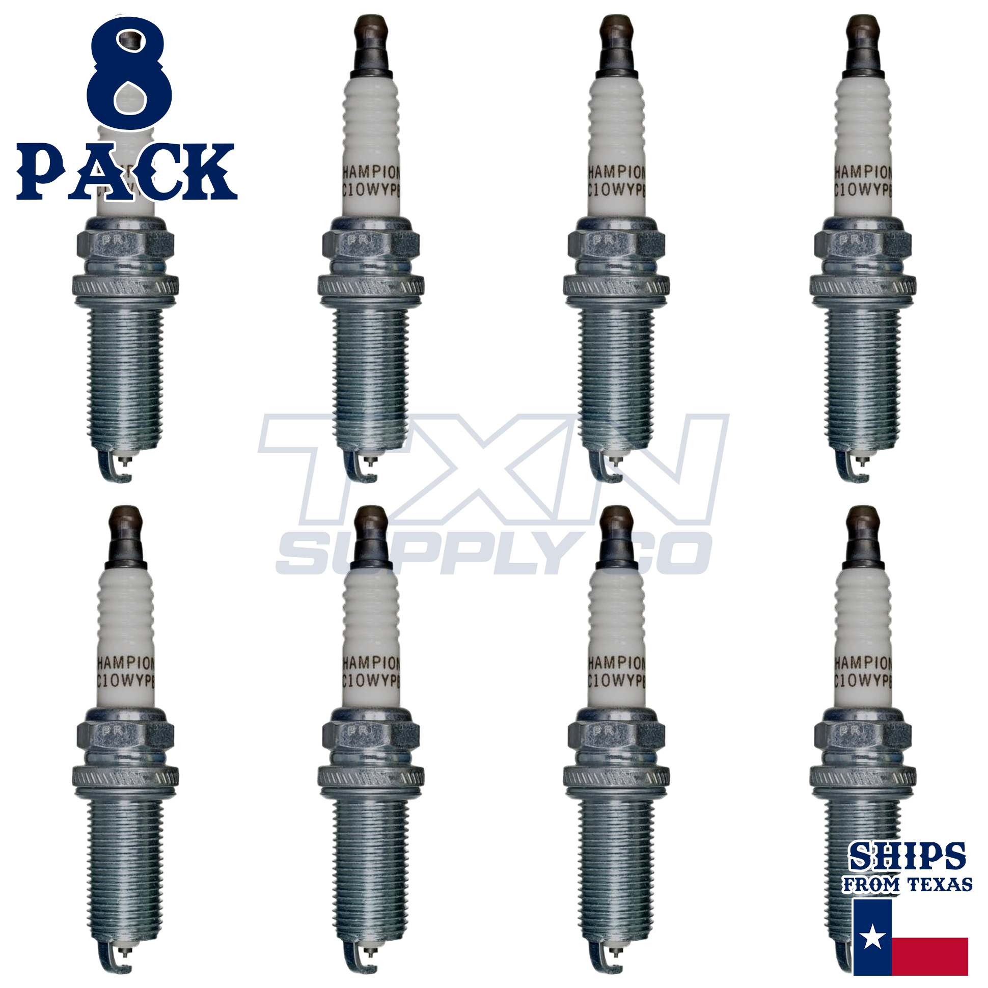Champion 9006 Spark Plugs 8 Pack