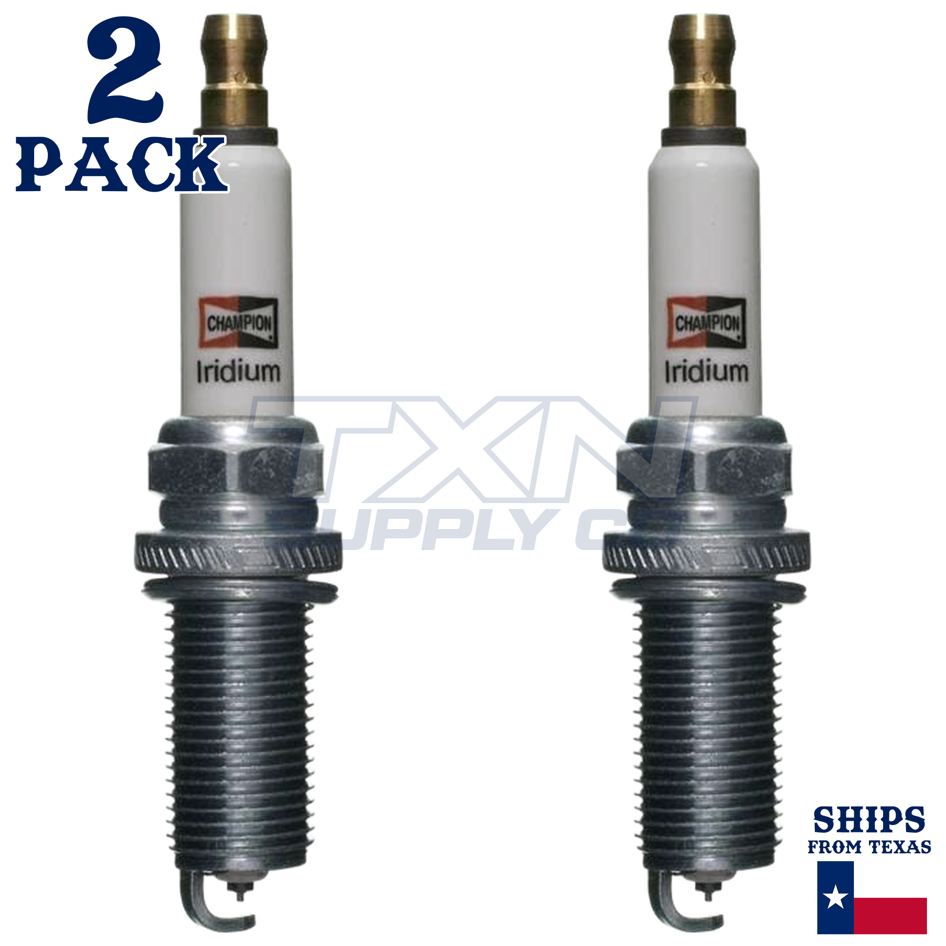 Champion 9033 Spark Plugs 2 Pack - Image 1