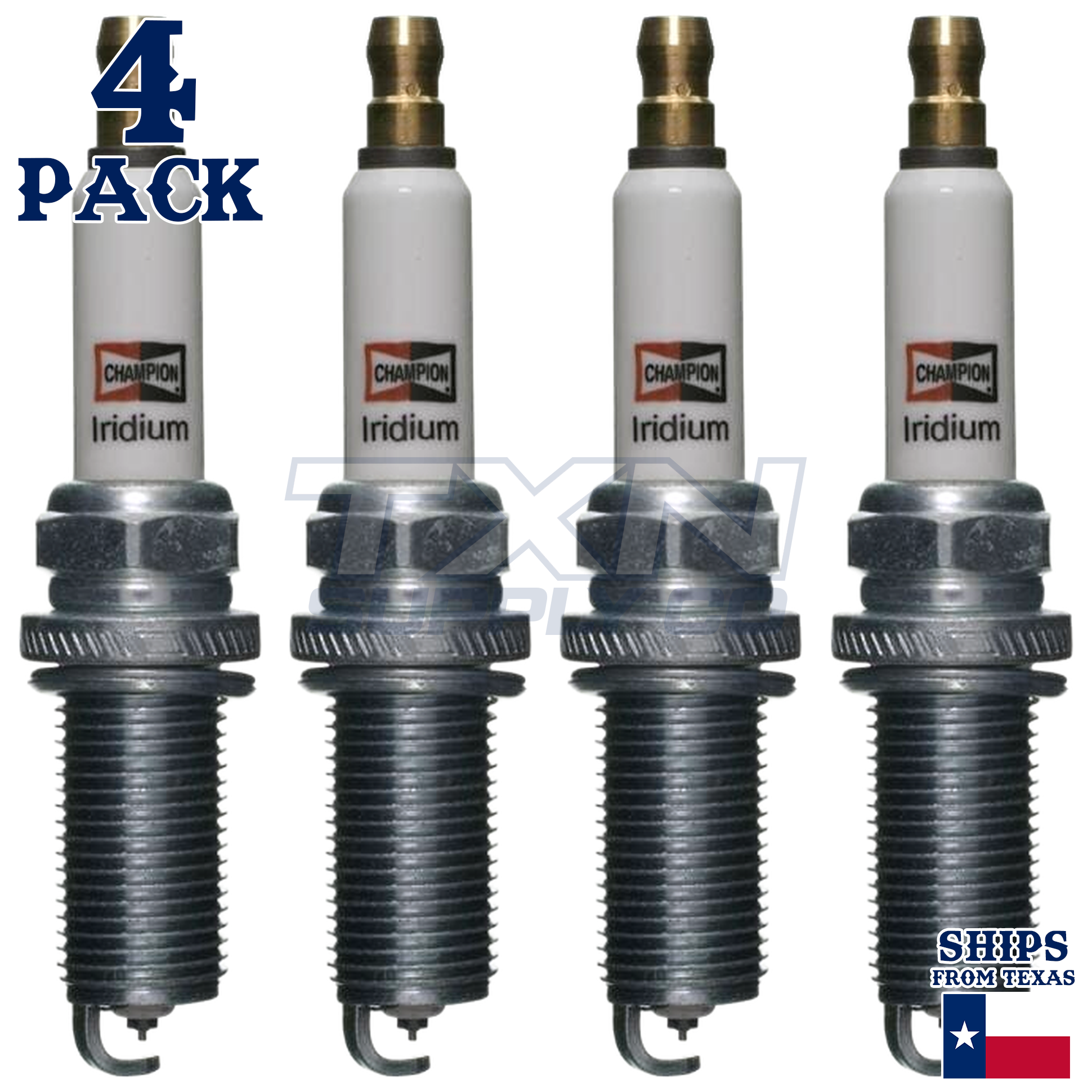 Champion 9033 Spark Plugs 4 Pack