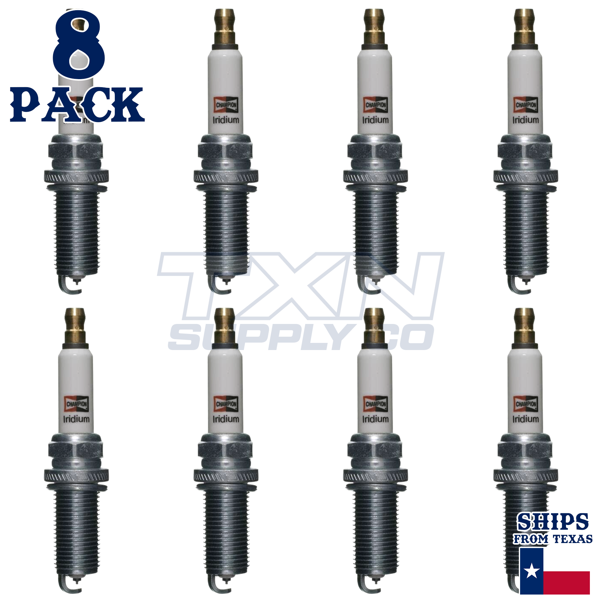 Champion 9033 Spark Plugs 8 Pack