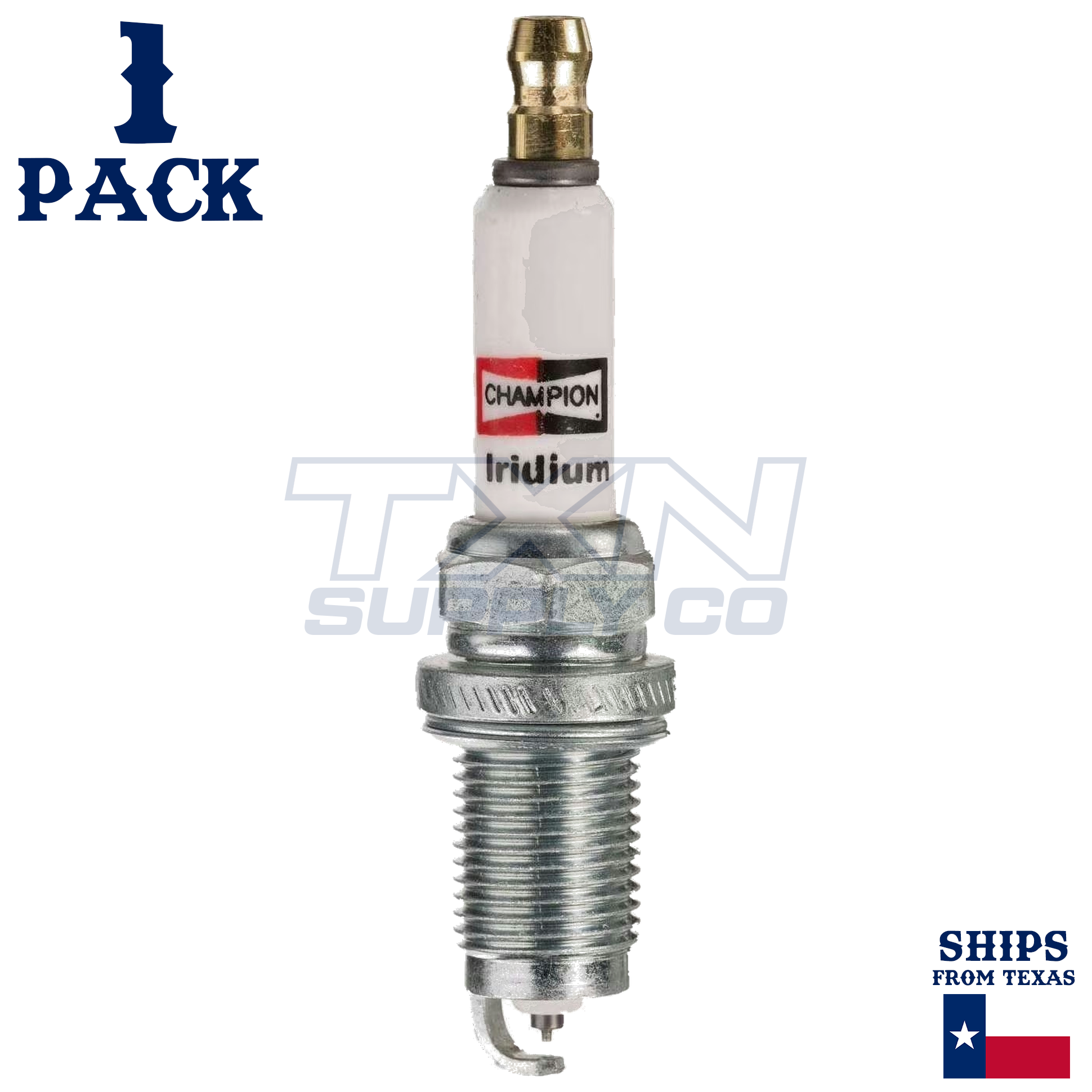 Champion 9201 Iridium Spark Plugs RC12WYPB4 - 1 Pack - Image 1