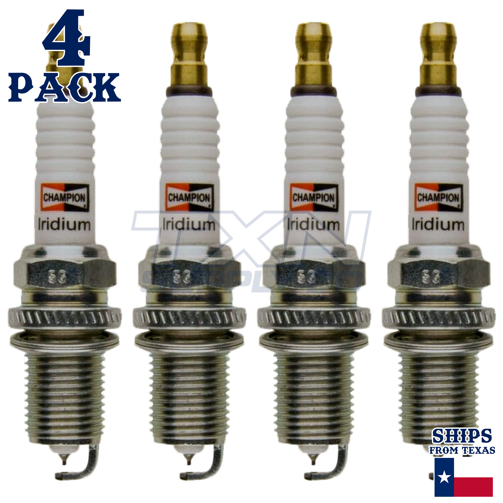 Champion 9201 Spark Plugs 4 Pack - Image 1