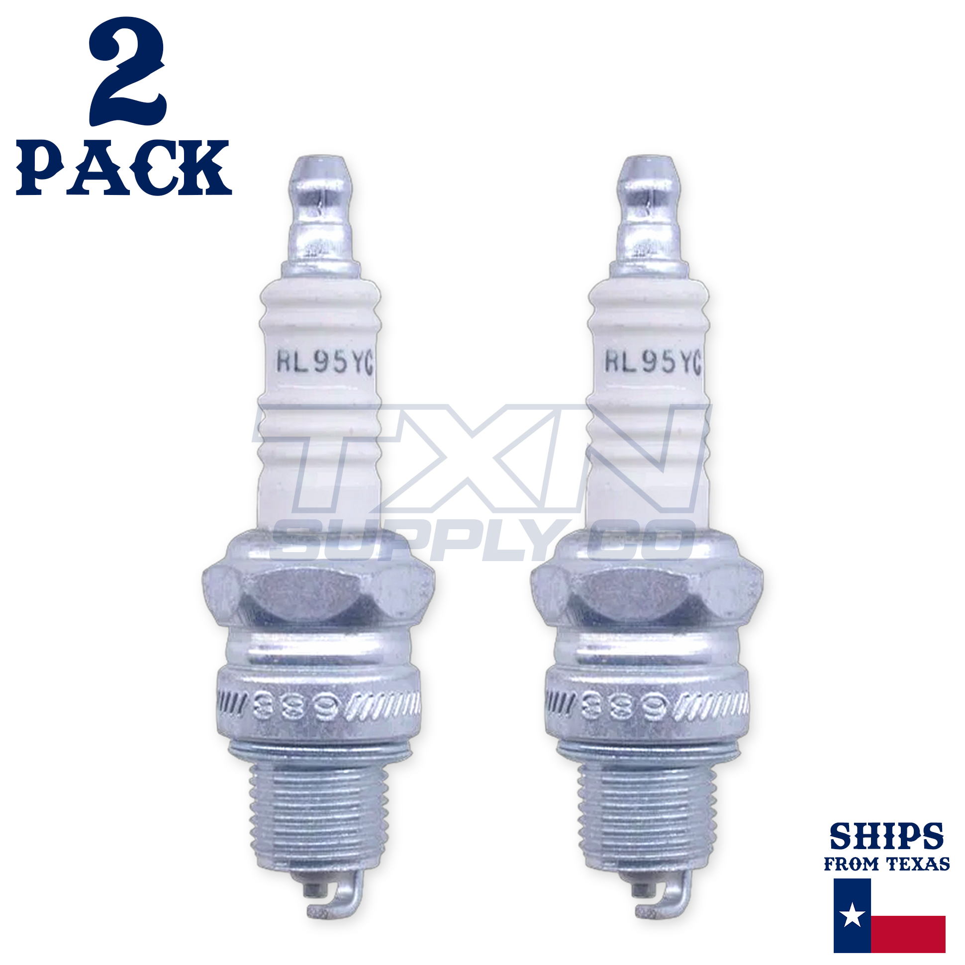 Champion 929 Copper Plus Spark Plug RL95YC - 2 Pack - Image 2