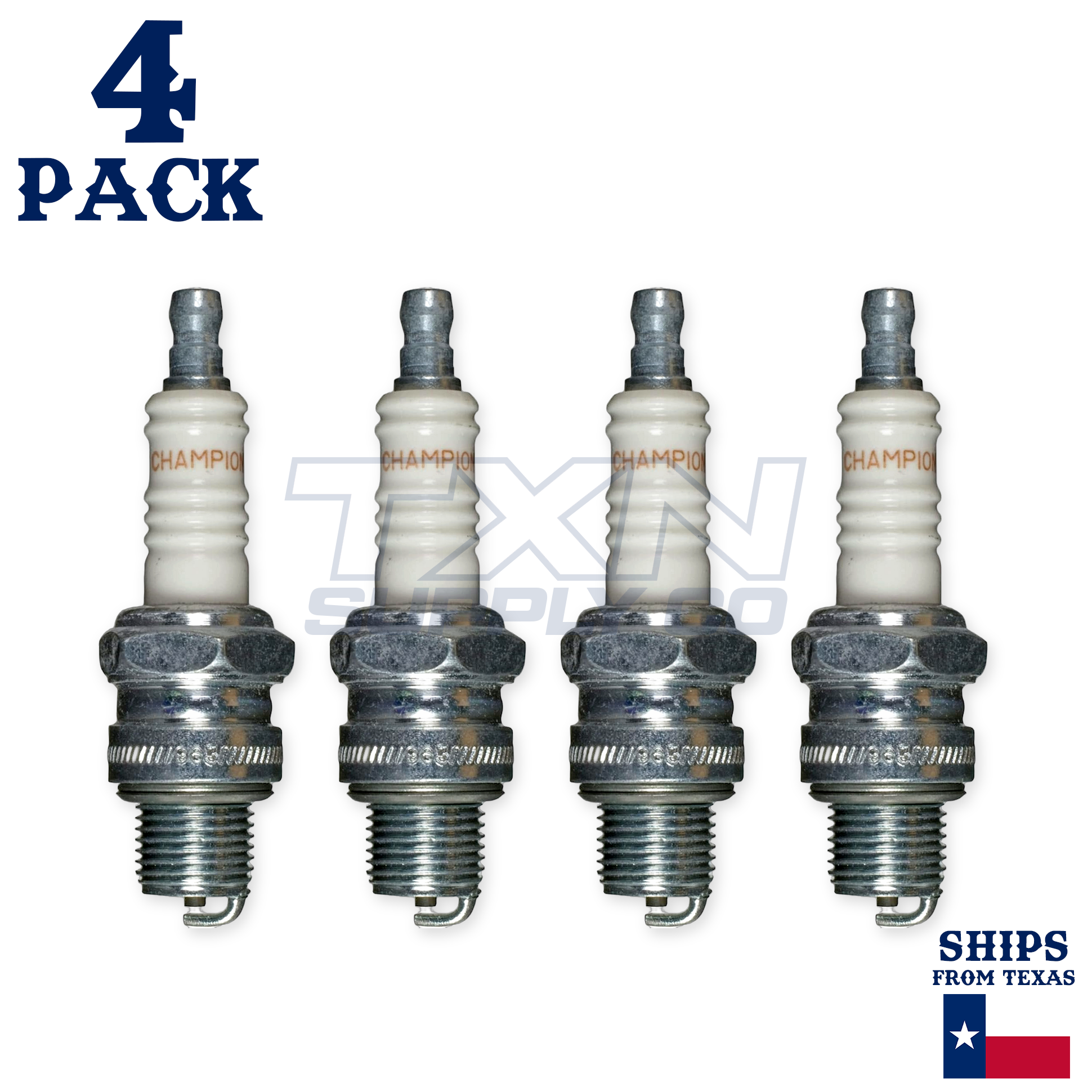Champion 931M Marine Spark Plug QL82C - 4 Pack - Image 2