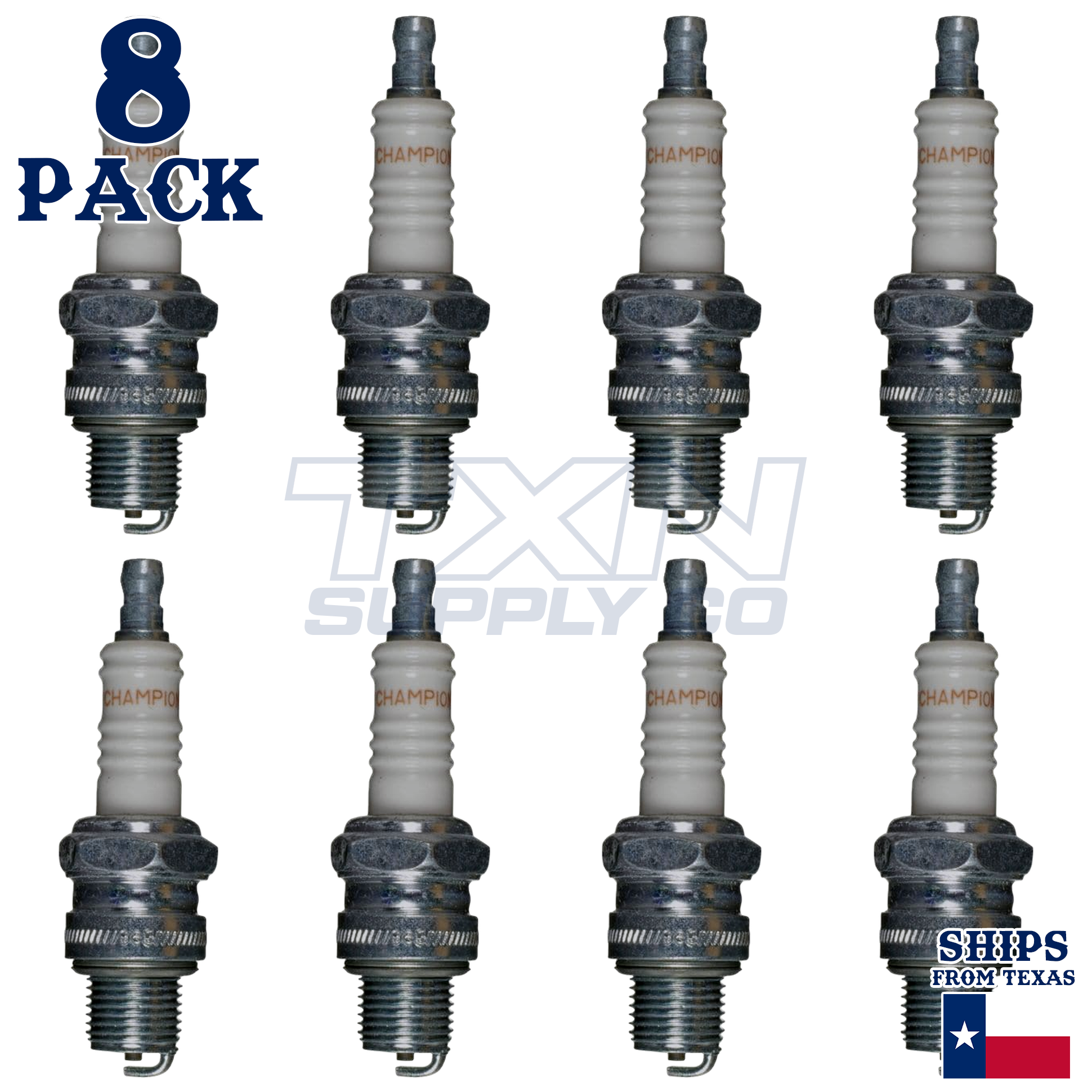 Champion 931M Spark Plugs 8 Pack