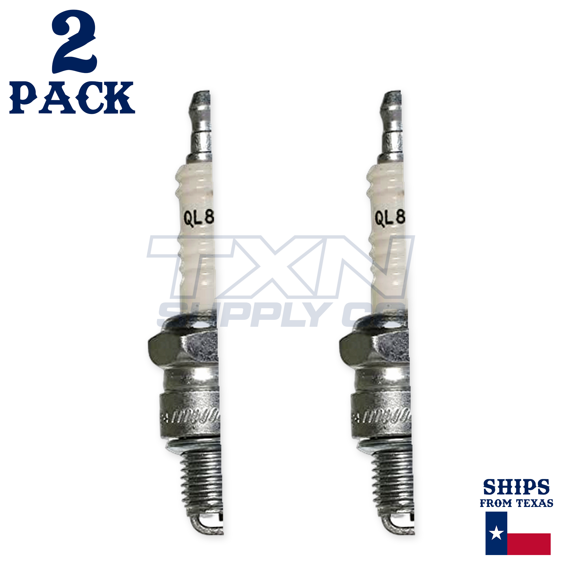 Champion 933M QL86C Copper Plus Spark Plug - 2 Pack - Image 2